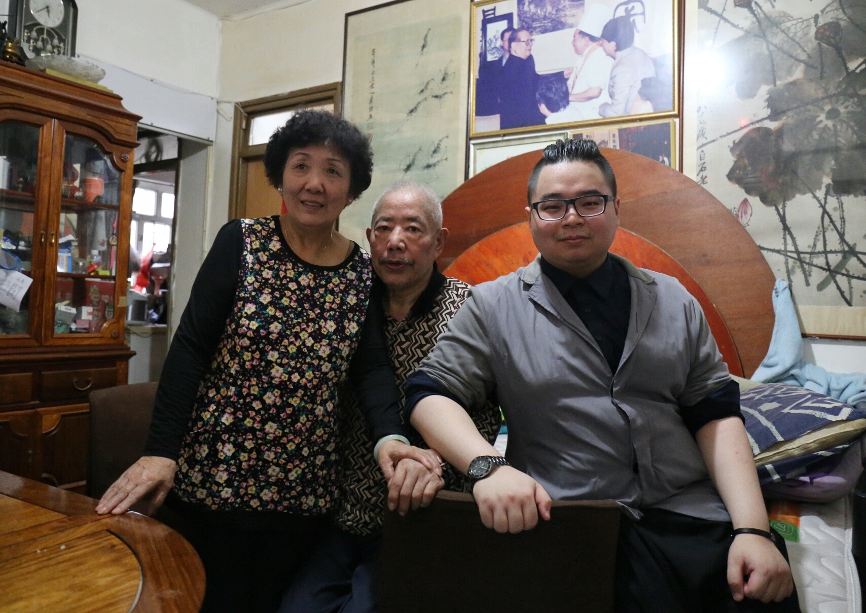 葉先生一家四代均居於皇都大廈。（洪琦琦攝）