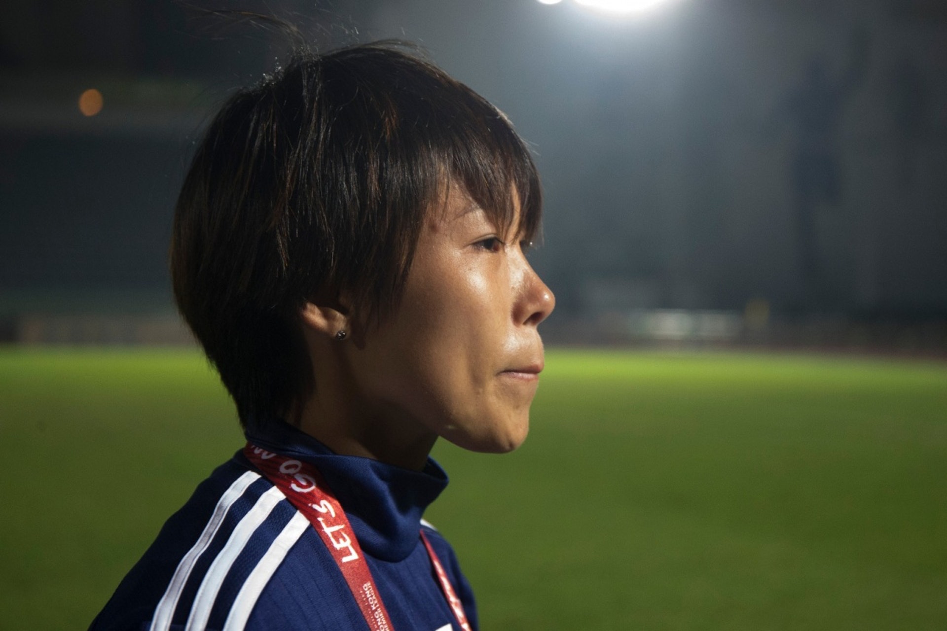 2015年12月陳婉婷接替楊正光出任東方主帥,成為本地足球職業隊的首個女主教練。(梁鵬威攝) 2015年12月陳婉婷接替楊正光出任東方主帥,成為本地足球職業隊的首個女主教練。(梁鵬威攝)