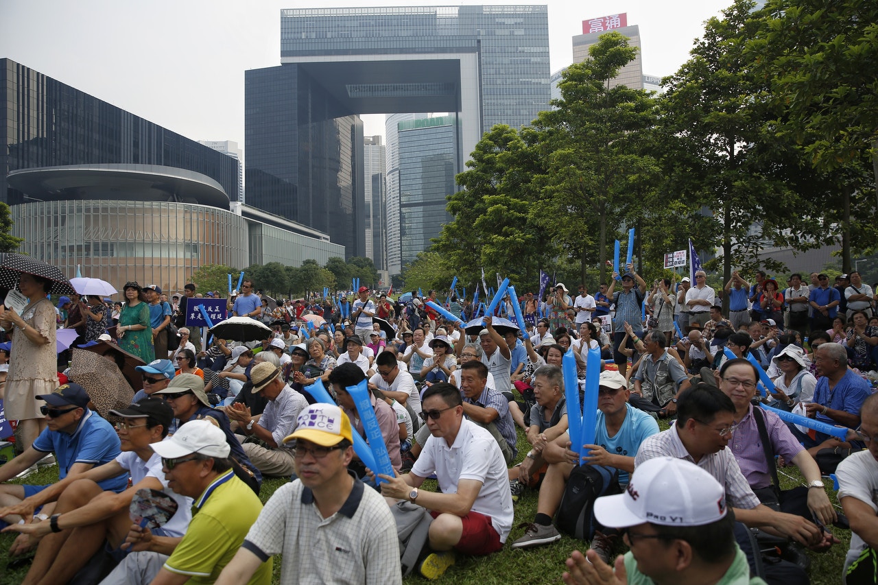 大會指今次集會有約4000人參與。（張浩維攝）