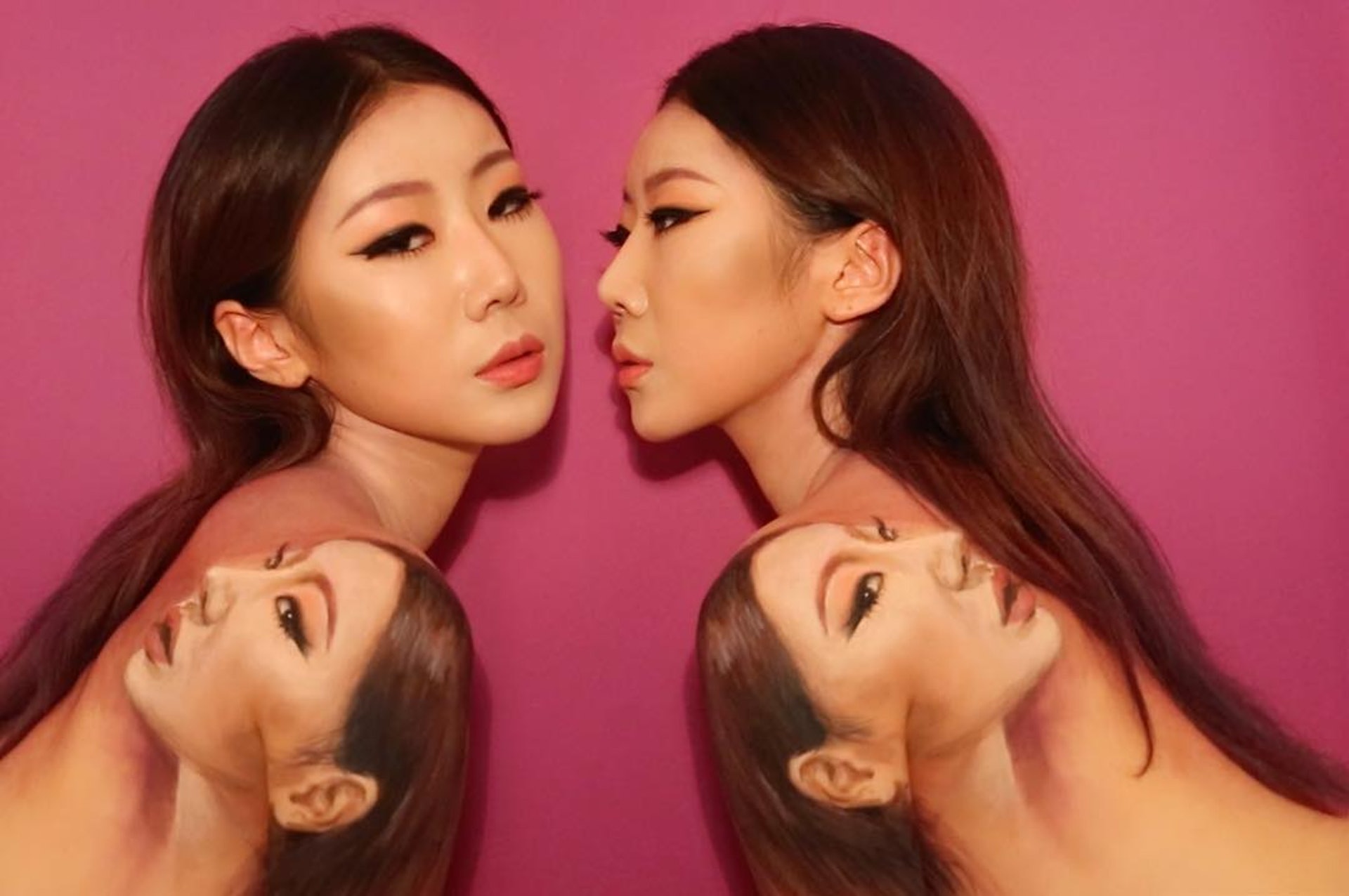 Dain Yoon認為以自己的身體作畫,是傳遞理念的最有效方法。(Instagram: designdain) Dain Yoon認為以自己的身體作畫,是傳遞理念的最有效方法。(Instagram: designdain)