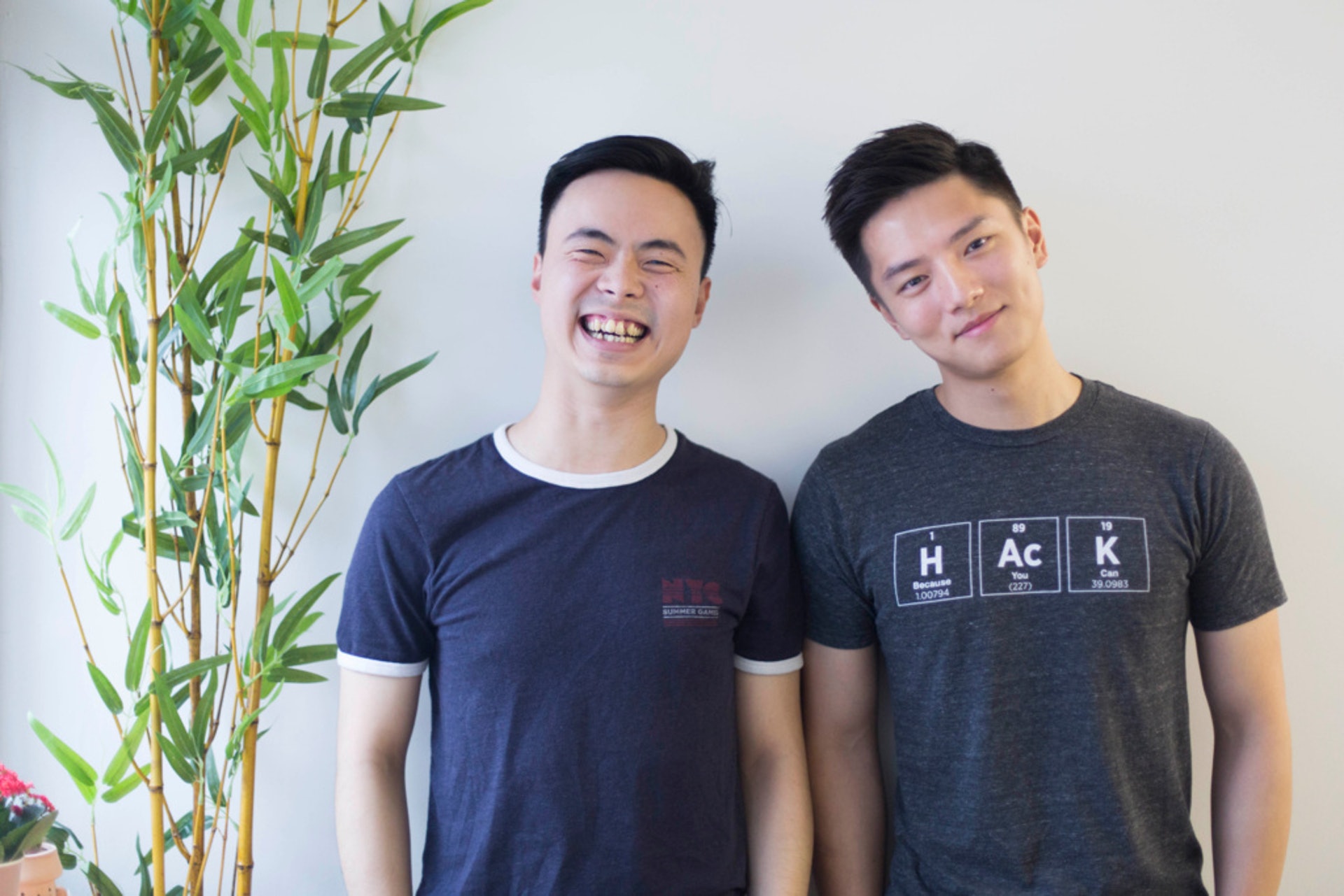 就是這兩位90後老闆提倡這麼彈性的工作文化,真是愛錫員工。(左:Sean 右:Lucas)(龔慧攝) 就是這兩位90後老闆提倡這麼彈性的工作文化,真是愛錫員工。(左:Sean 右:Lucas)(龔慧攝)