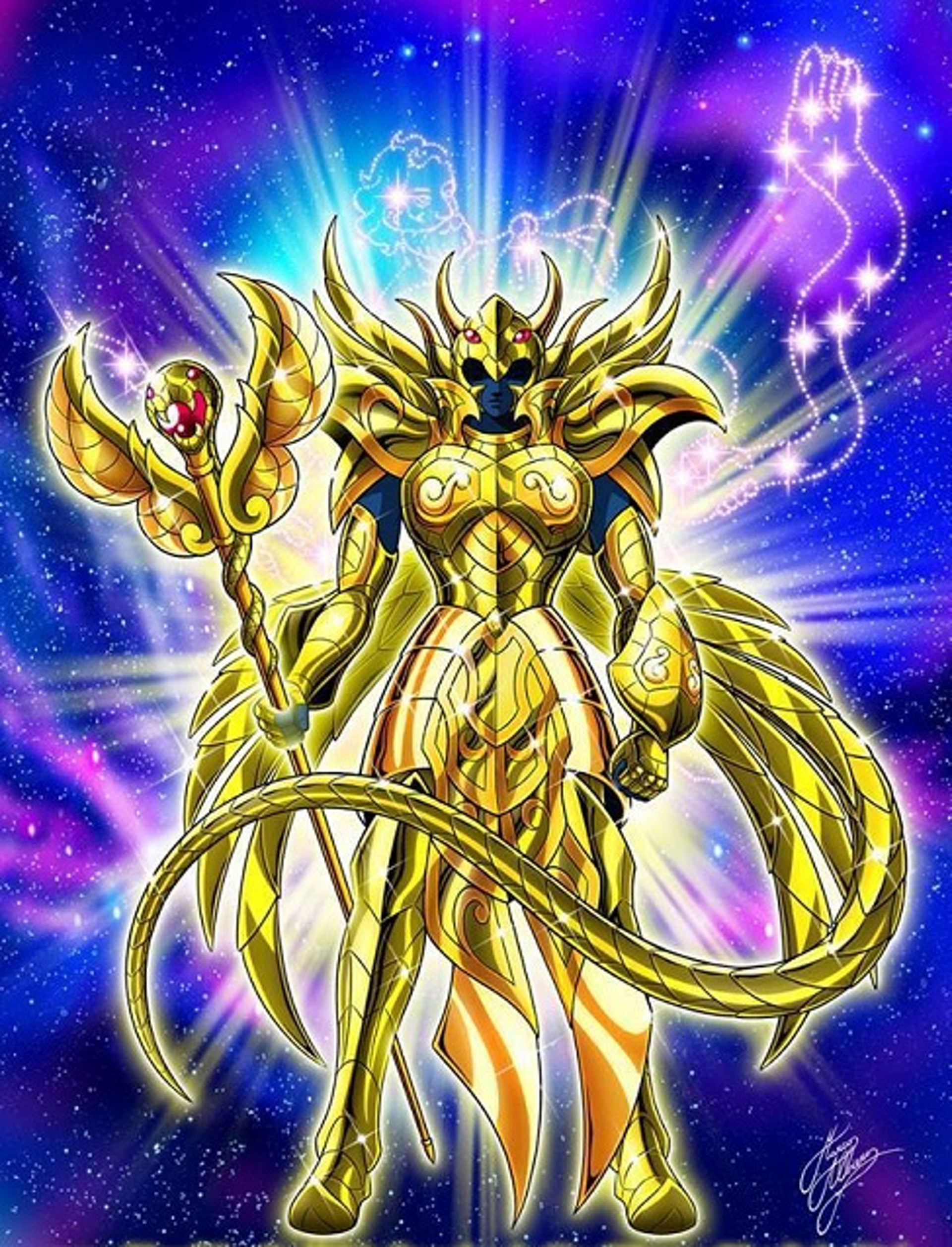 聖鬥士星矢 蛇夫座現身黃金聖衣設計令人噴飯 聖鬥士星矢 蛇夫座現身黃金聖衣設計令人噴飯