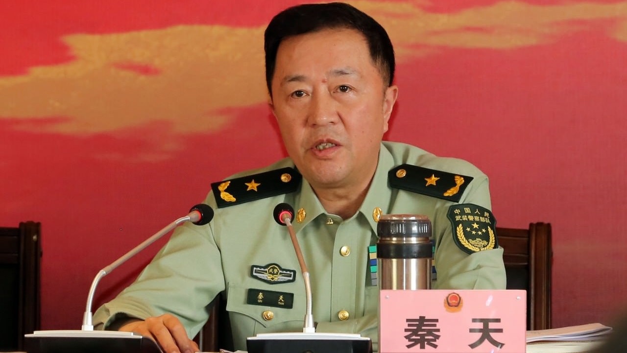 「將門之後」秦天履新武警部隊副司令員 具實戰經驗仕途看好