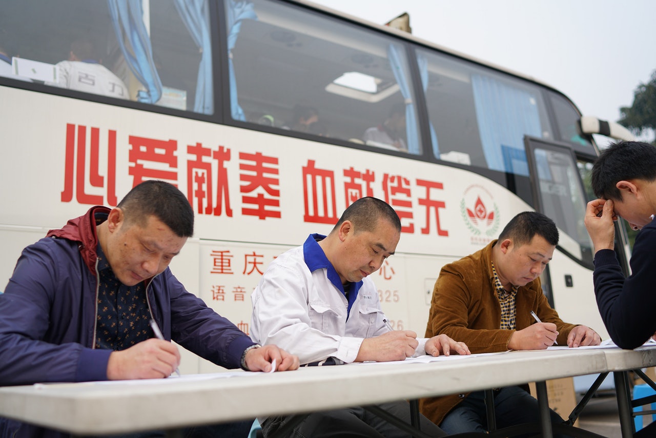 政府雖然經常呼籲捐血,但效果不彰。(新華社) 政府雖然經常呼籲捐血,但效果不彰。(新華社)