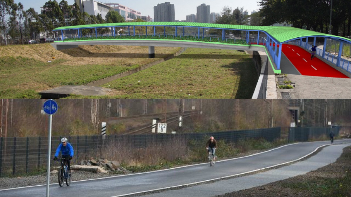 新界9億建11公里單車徑 揭港貴德國單車徑5倍之謎 新界9億建11公里單車徑 揭港貴德國單車徑5倍之謎