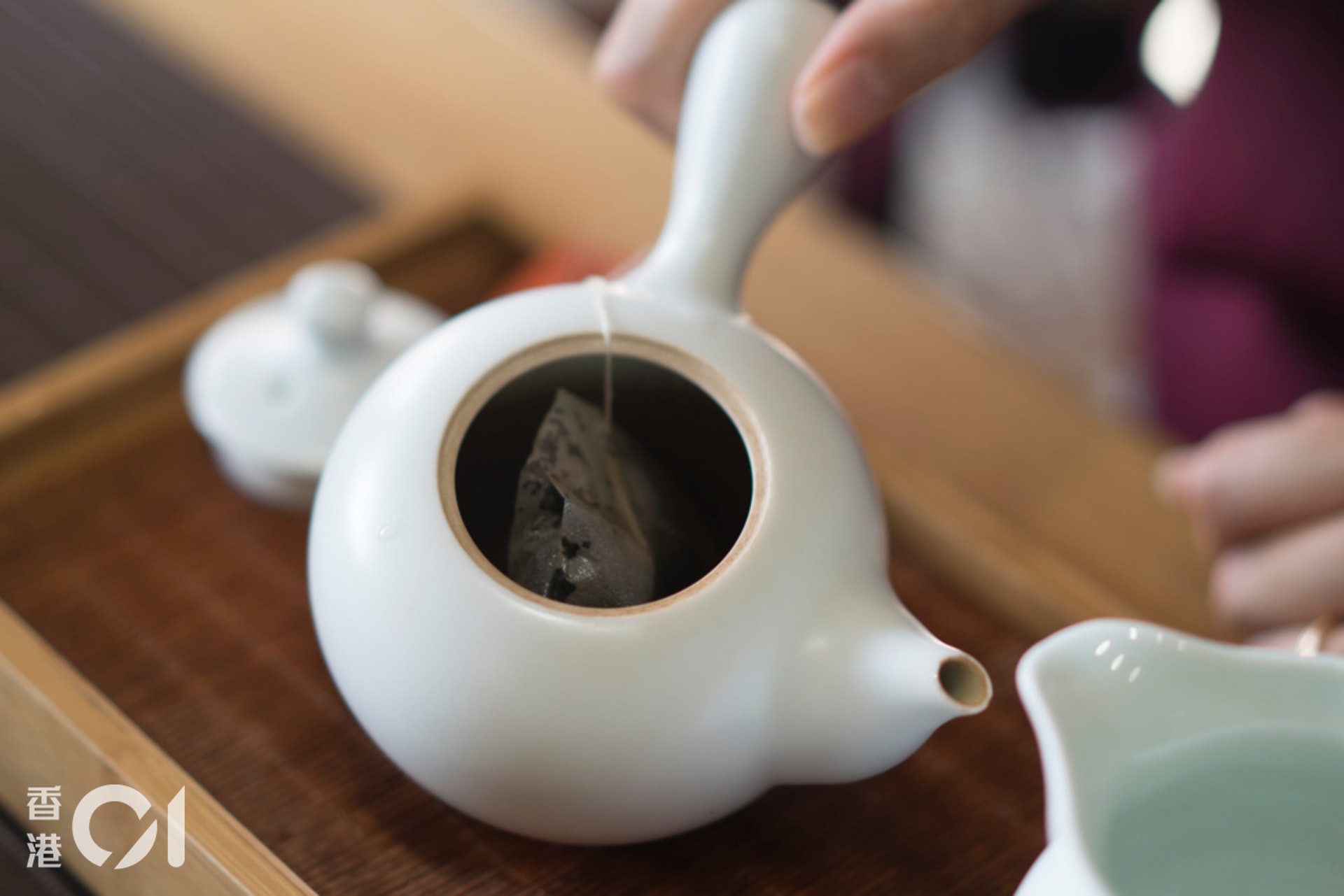 御茗︳茶包浮力強，影響茶葉吸水程度。建議延長浸泡時間 。