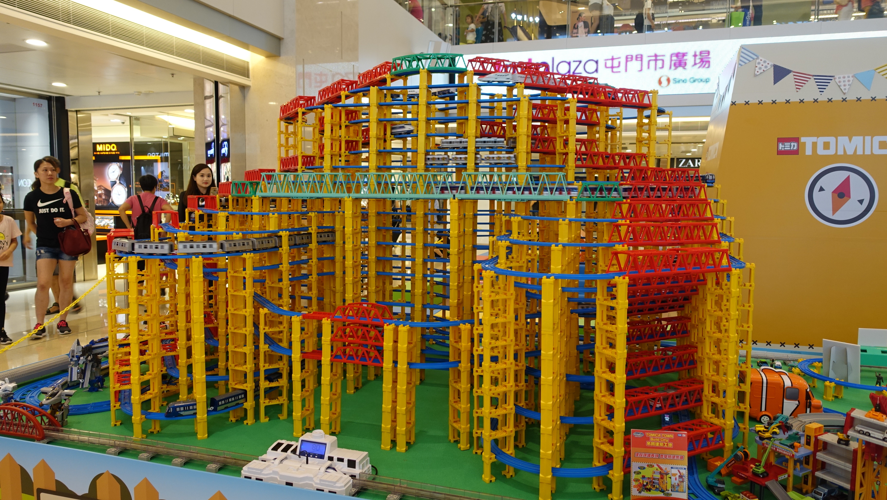 Tomica大型展覽。