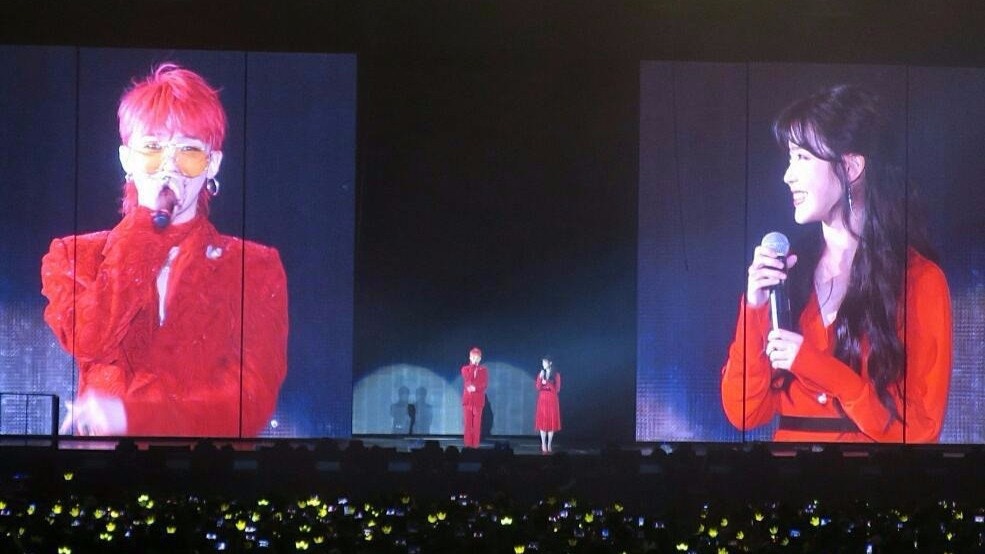 G-Dragon台灣騷】IU尷尬講BB級水平英文反請G-Dragon做嘉賓 G-Dragon台灣騷】Iu尷尬講Bb級水平英文反請G-Dragon做嘉賓