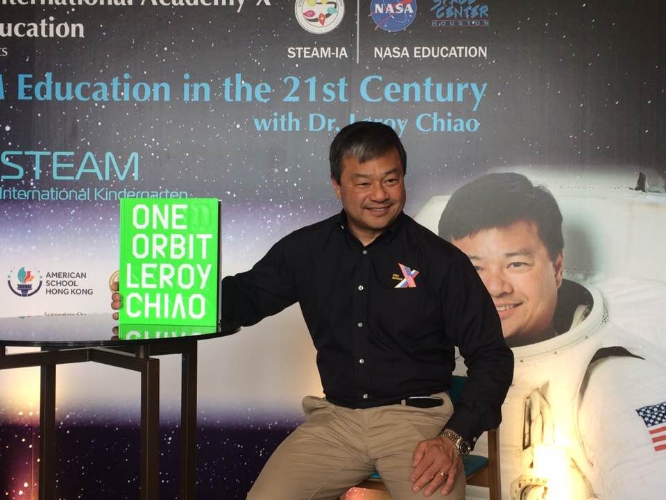 首位NASA華裔太空人訪港 焦立中：人類登月啟發夢想