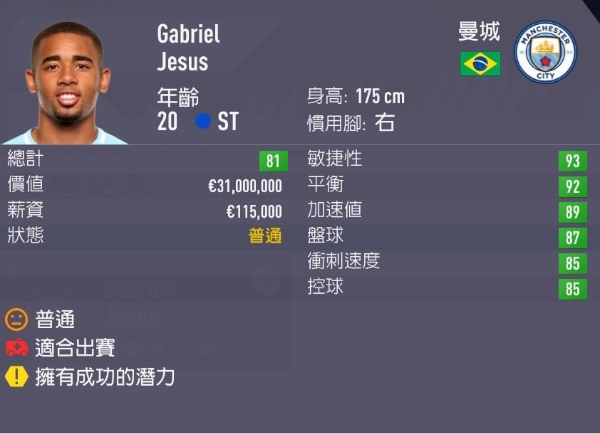 Fifa 18攻略 Career職業生涯 前鋒篇首10名潛力股 香港01 遊戲動漫