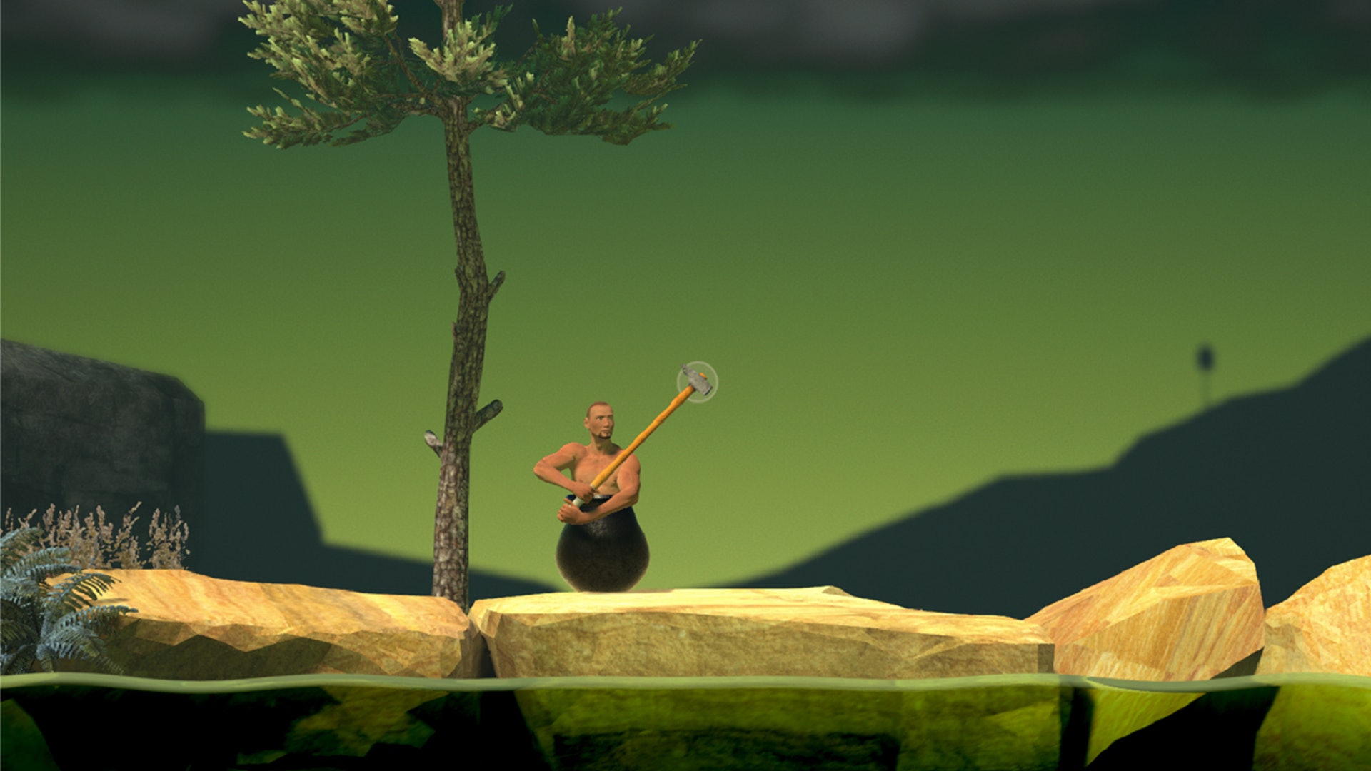Getting Over It With Bennett Foddy 愚公爬山的修禪之路 香港01 遊戲動漫 Getting Over It With Bennett Foddy 愚公爬山的修禪之路 香港01 遊戲動漫
