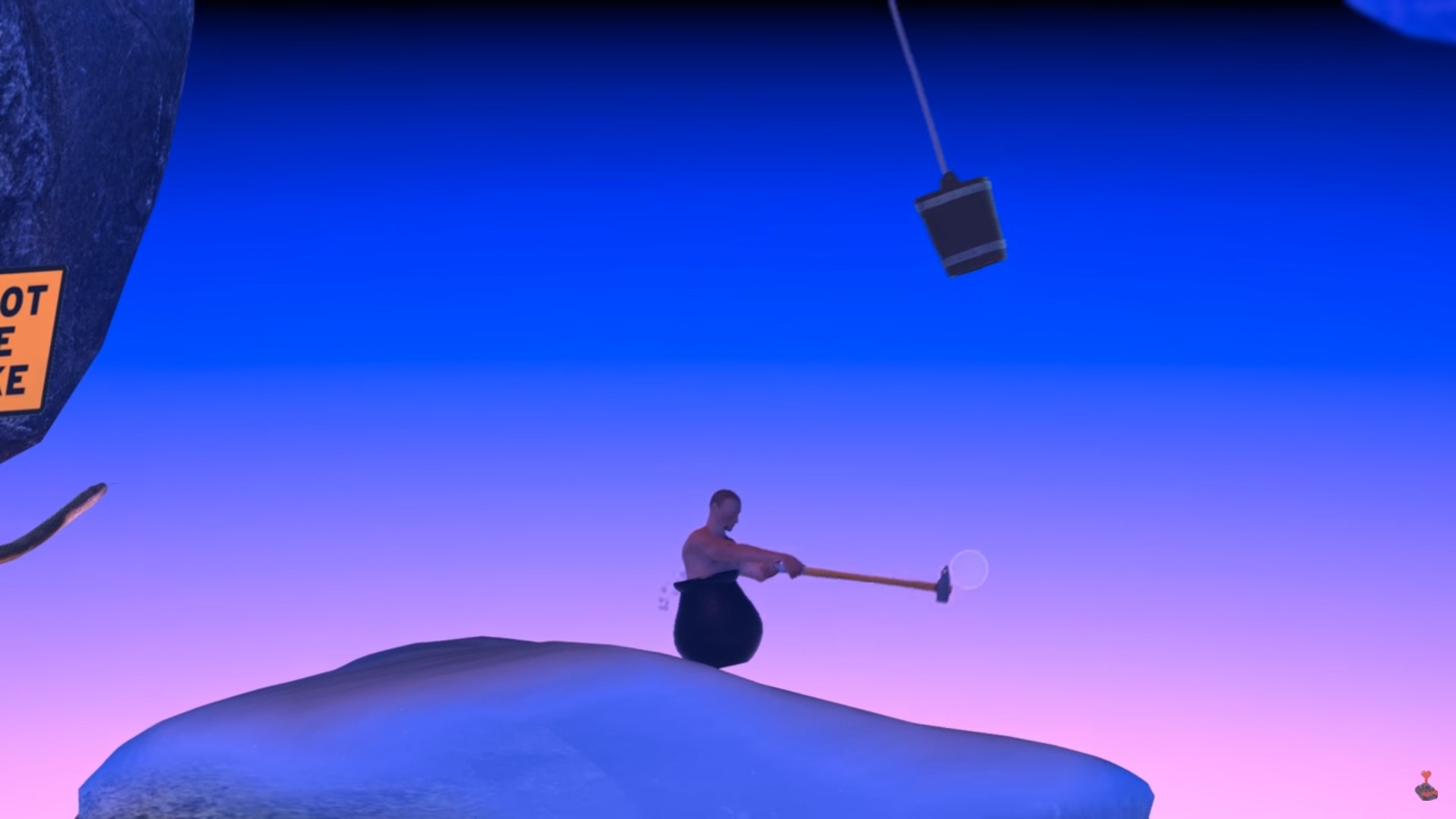 Getting Over It With Bennett Foddy 愚公爬山的修禪之路 香港01 遊戲動漫 Getting Over It With Bennett Foddy 愚公爬山的修禪之路 香港01 遊戲動漫