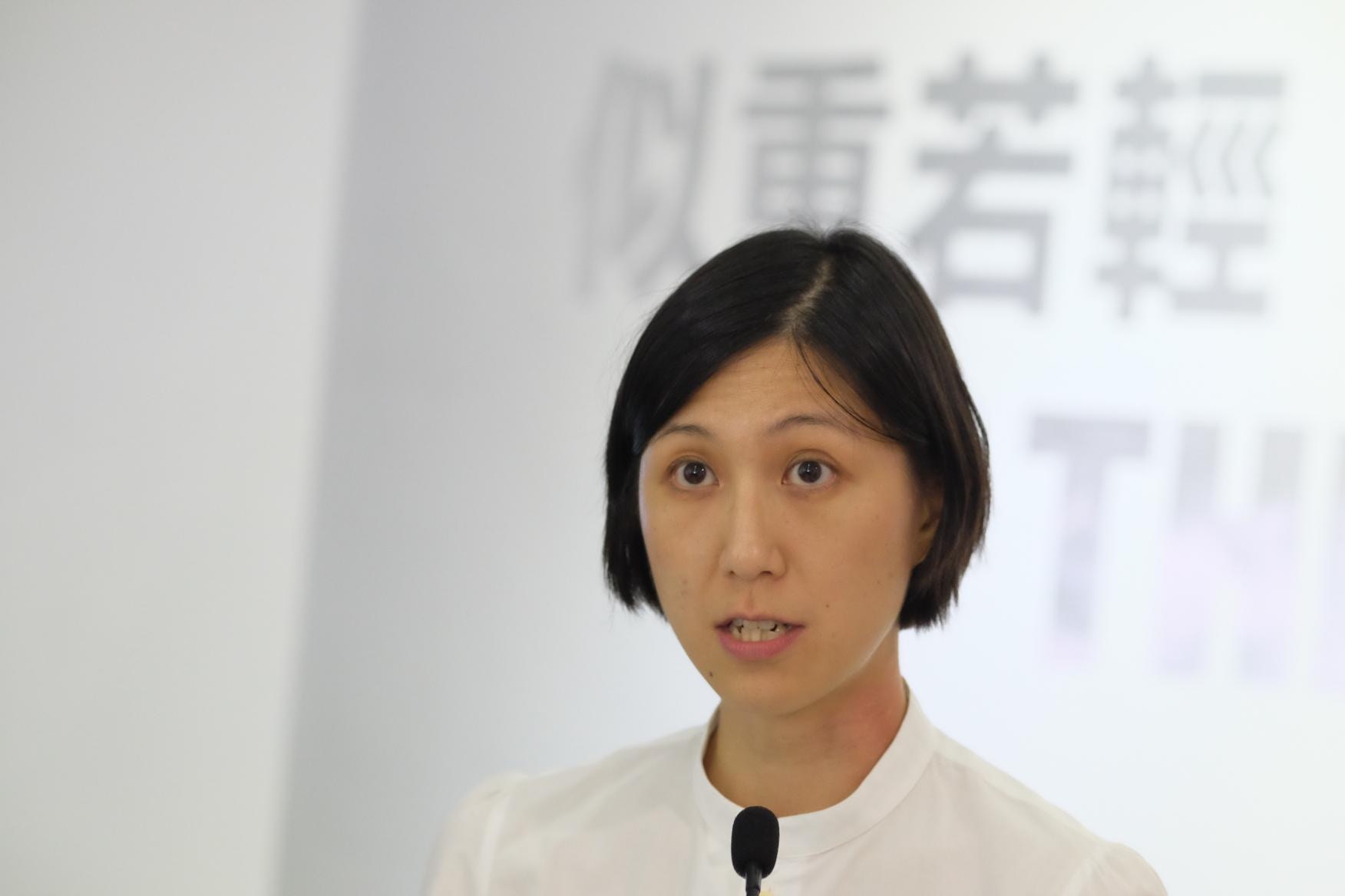 馬英九長女馬唯中於2013年加入M+，成為策展人。（盧翊銘攝）