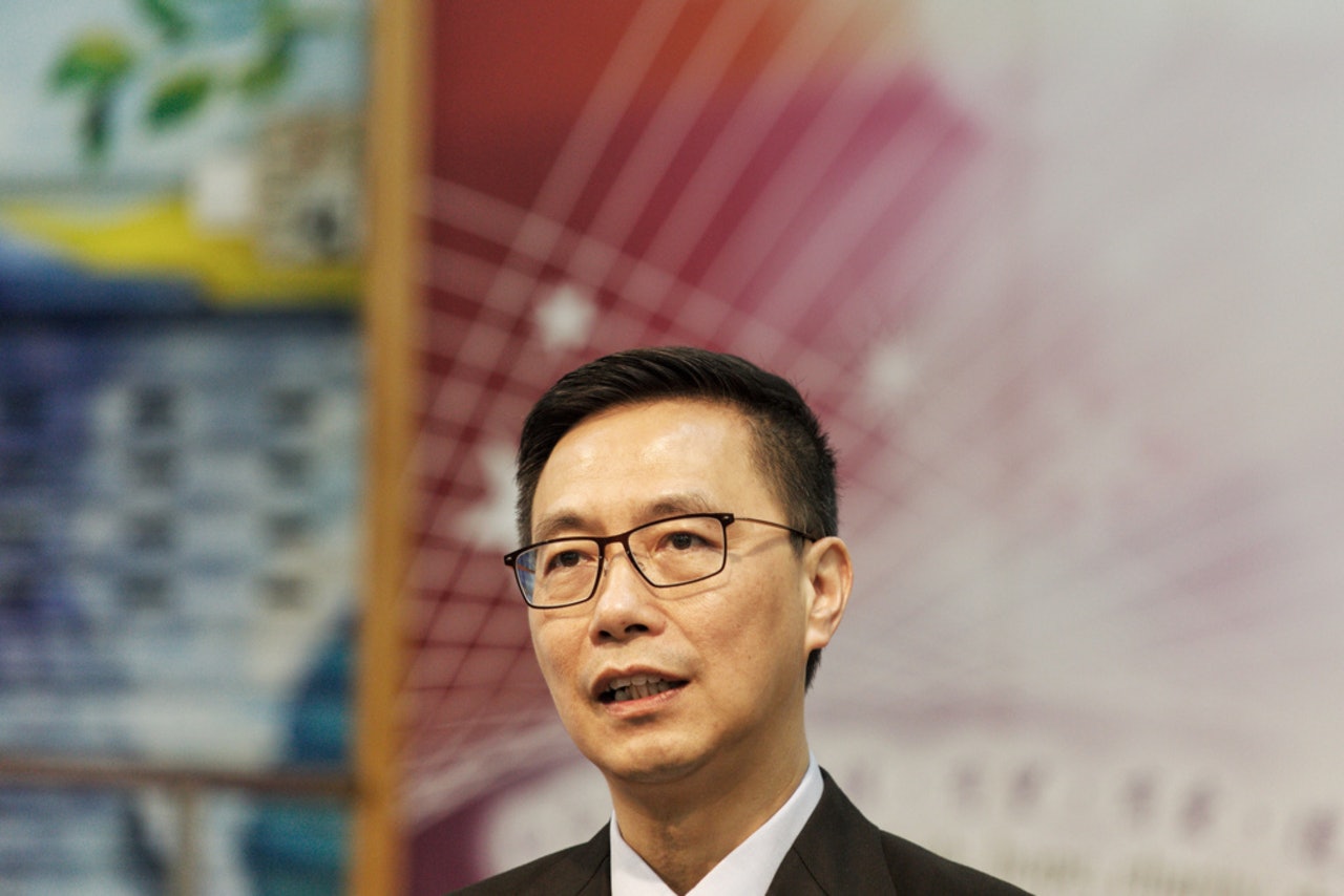 楊潤雄出席活動時表示,中國歷史有很多的事件,課程綱要難以列出每件事。(資料圖片/黃寶瑩攝) 楊潤雄出席活動時表示,中國歷史有很多的事件,課程綱要難以列出每件事。(資料圖片/黃寶瑩攝)
