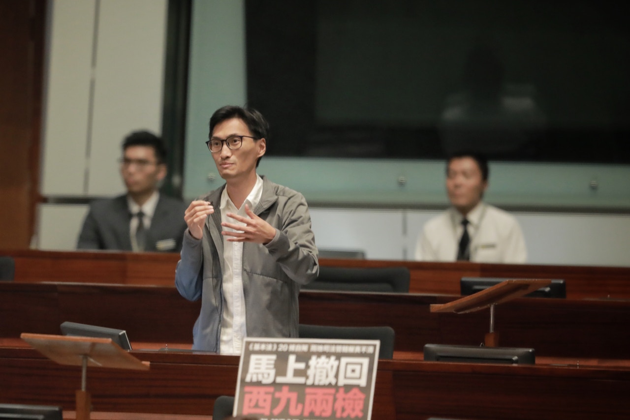 朱凱廸昨日在議會上再次「突襲」成功。（資料圖片）