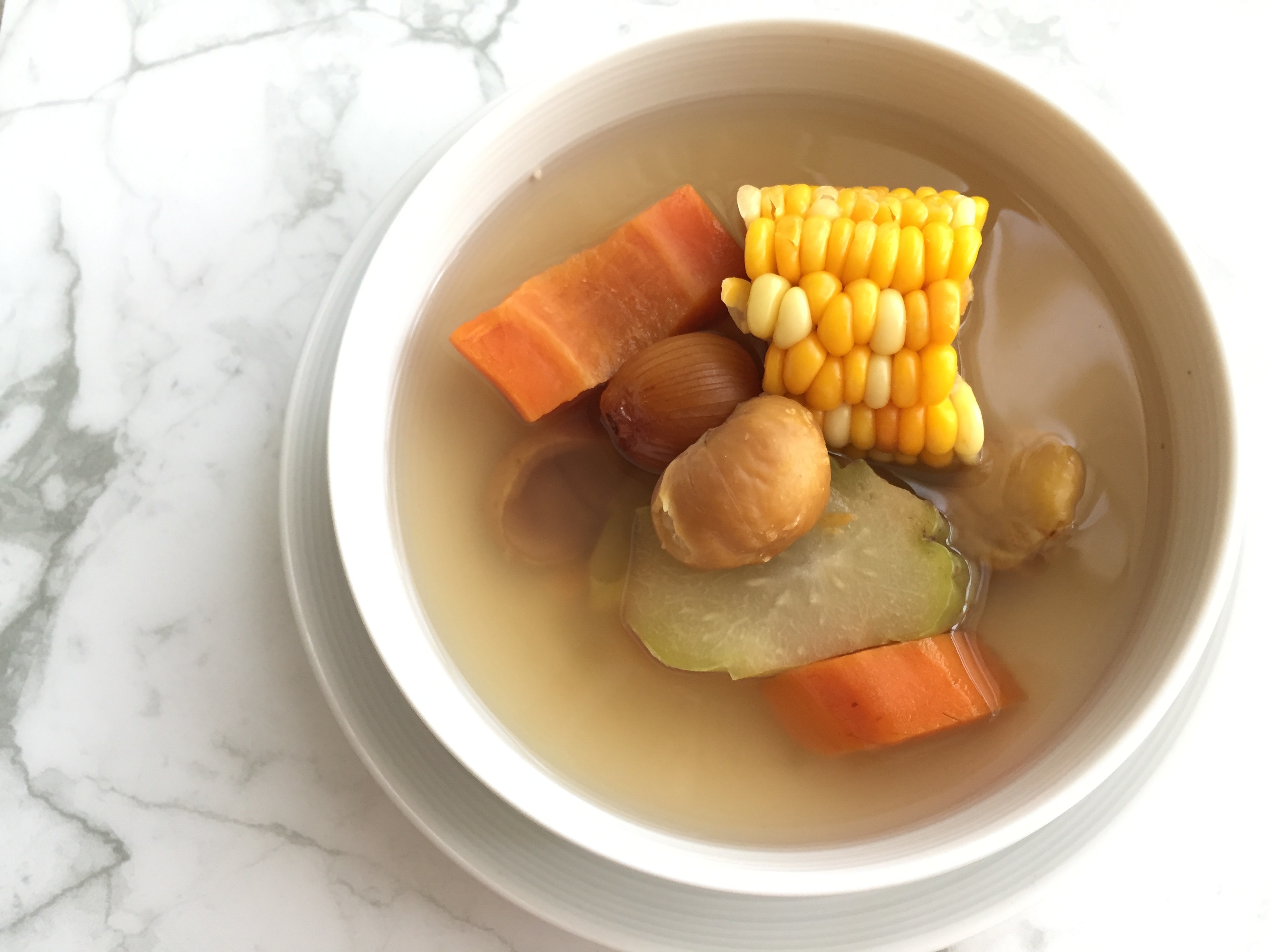 【健康湯水食譜】佛手瓜栗子甘筍湯　潤燥止咳增強體質
