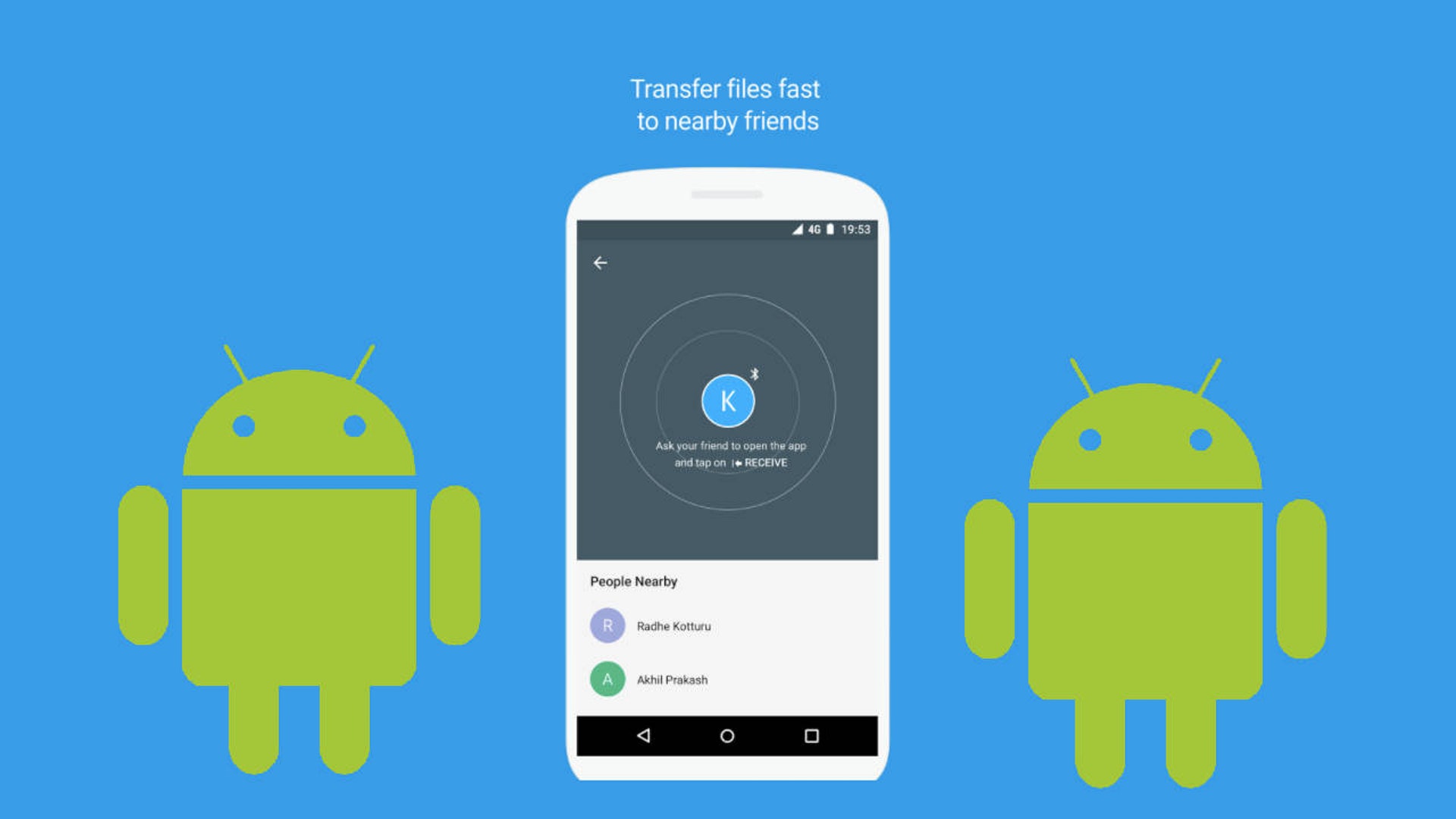 Googl推出測試版的Files Go軟件,十足Android版本的AirDrop。(Google Play) Googl推出測試版的Files Go軟件,十足Android版本的AirDrop。(Google Play)
