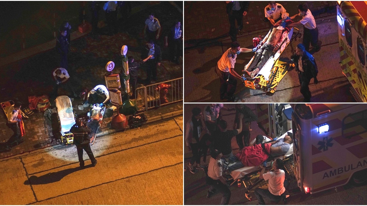 【牛頭角兇殺案】10南亞漢街頭斬9男 1死2重傷 警拘兩非華裔男 【牛頭角兇殺案】10南亞漢街頭斬9男 1死2重傷 警拘兩非華裔男