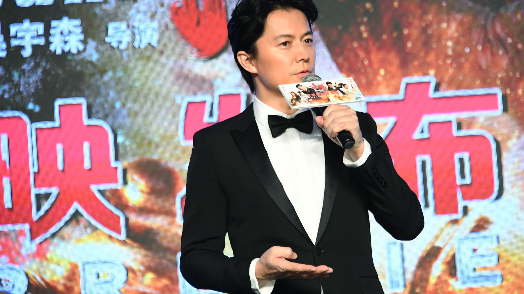 【追捕】福山雅治首映禮結他獻技 讚賞吳宇森︰他永遠站演員那邊 【追捕】福山雅治首映禮結他獻技 讚賞吳宇森︰他永遠站演員那邊