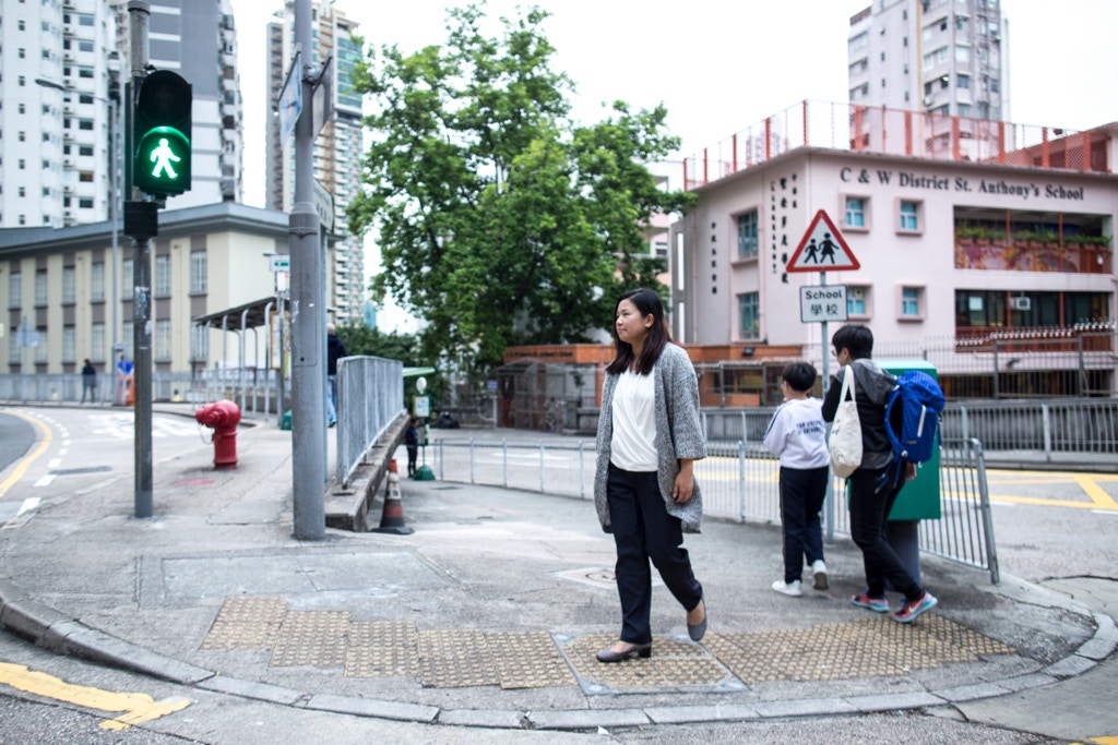 伍凱欣是東華區多年的街坊，家住中西區更超過30年，平時街坊都親切地叫她「阿妹」。（羅君豪攝）