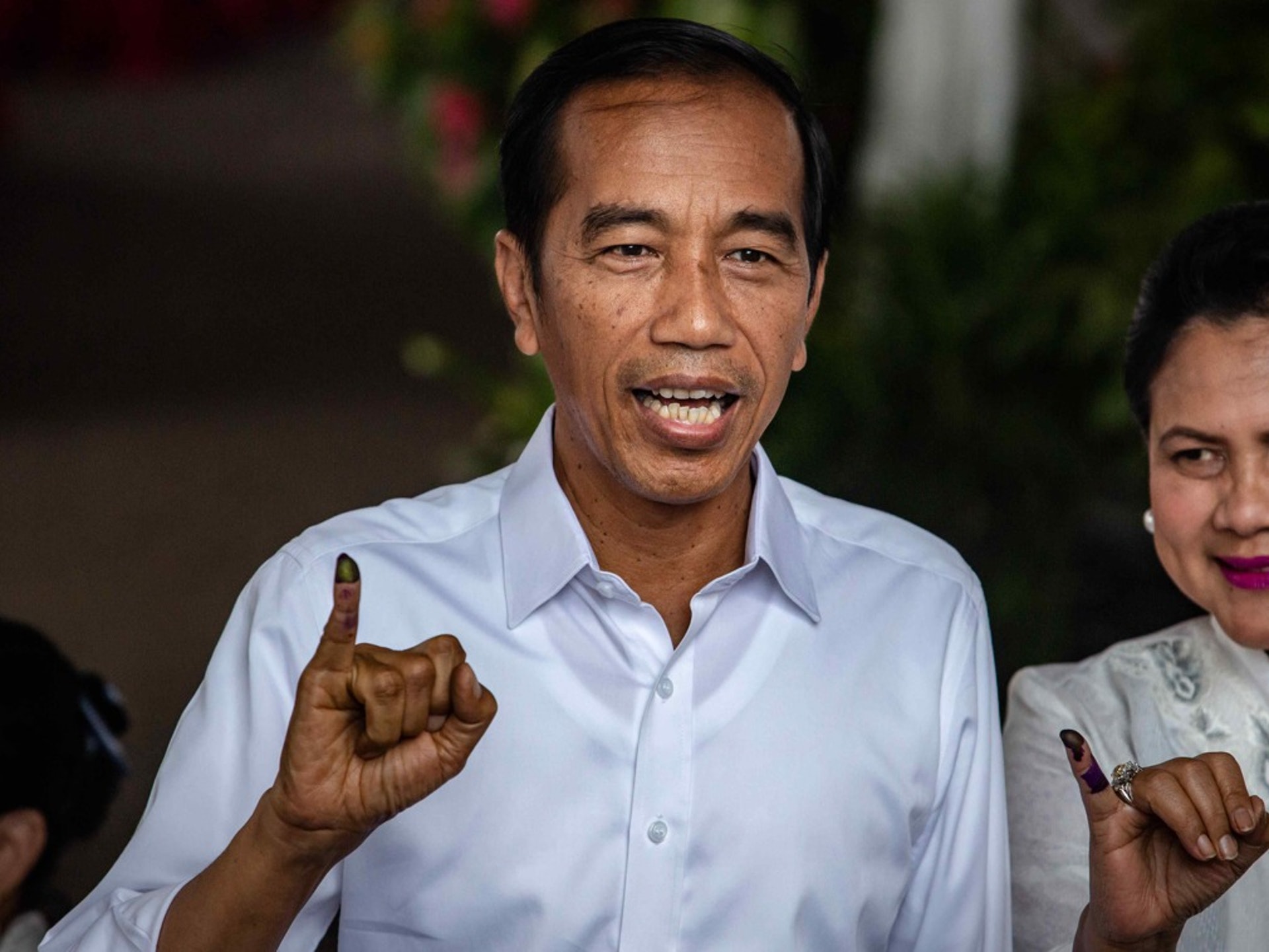 佐科維多多競選連任成功,任期到2024年。(Getty) 佐科維多多競選連任成功,任期到2024年。(Getty)