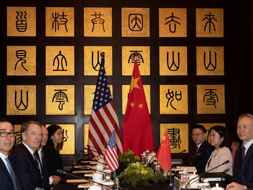 特朗普宣佈新關稅的時機正值中美上海談判結束之後。（Reuters）