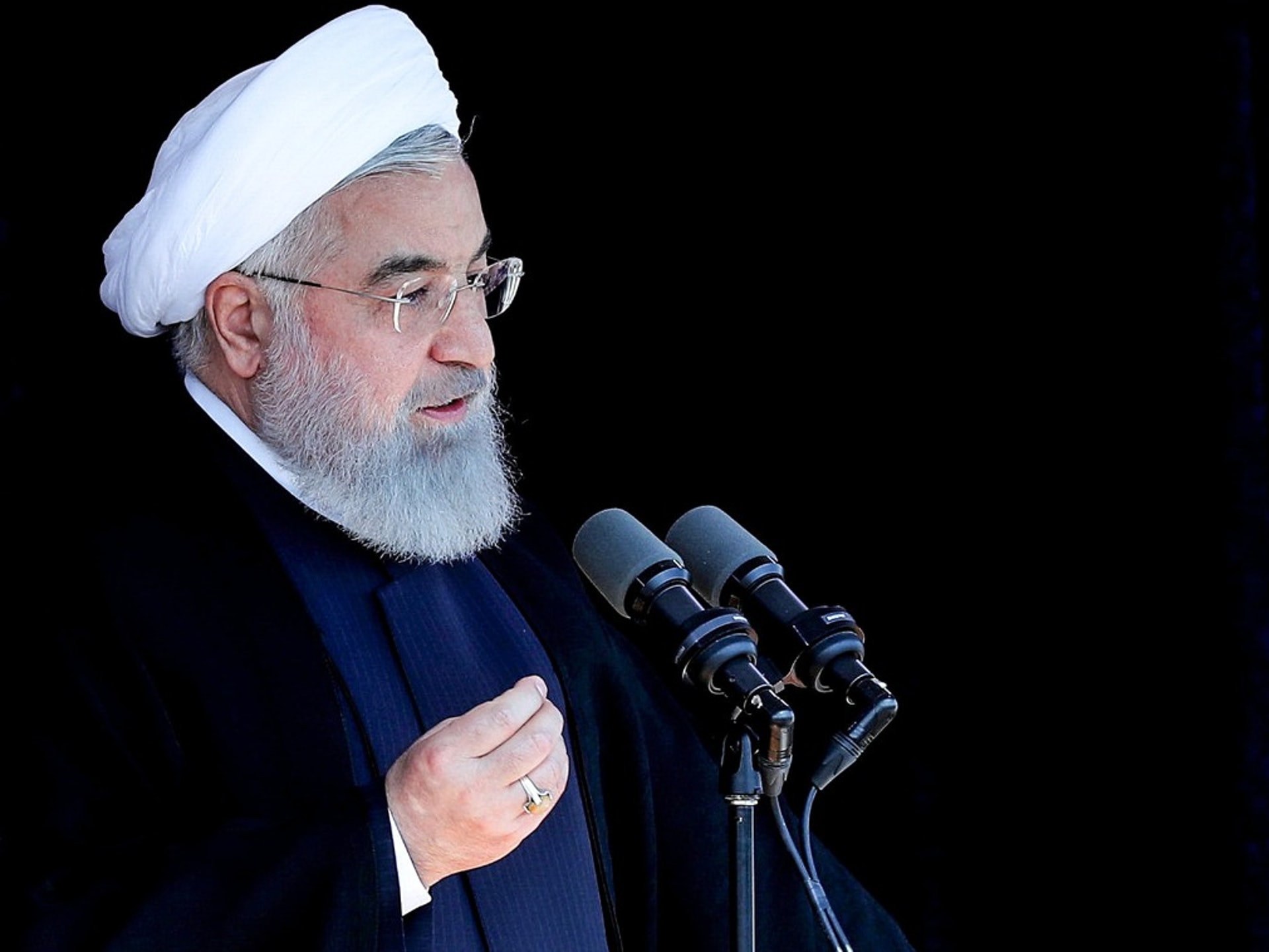 魯哈尼希望歐洲國家能幫助伊朗與別國恢復正常貿易。(VCG) 魯哈尼希望歐洲國家能幫助伊朗與別國恢復正常貿易。(VCG)