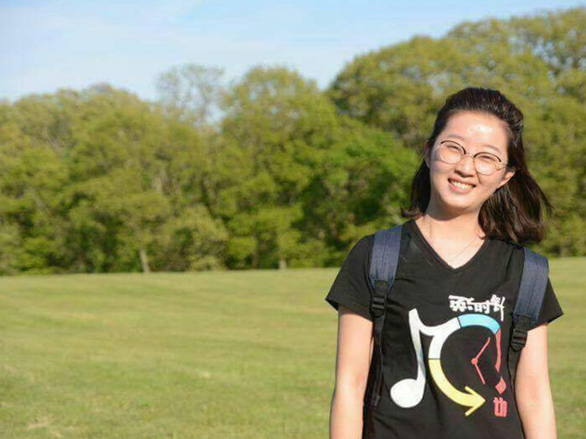 章瑩穎是來自中國北京大學的高材生。(Facebook"University of Illinois Police")