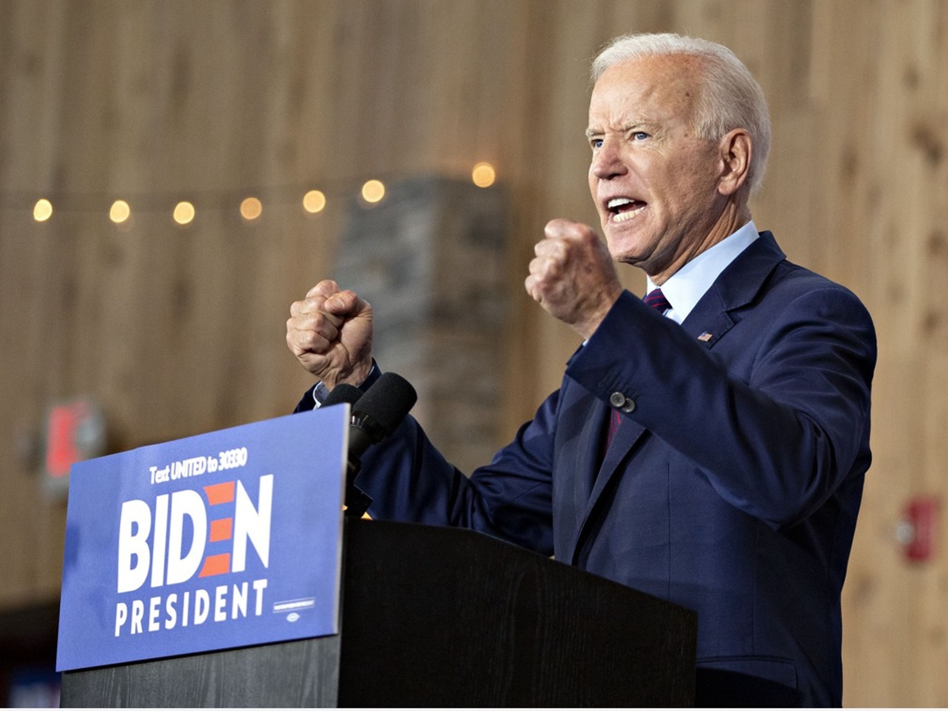 拜登此前一直在民調中處於領跑位置。(Getty) 拜登此前一直在民調中處於領跑位置。(Getty)