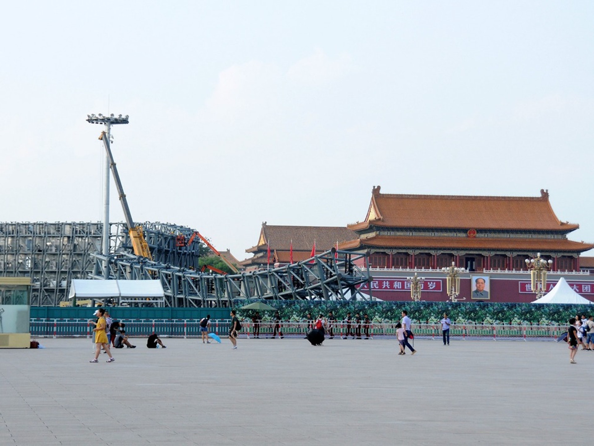 中國正在籌備國慶大閲兵。(VCG)