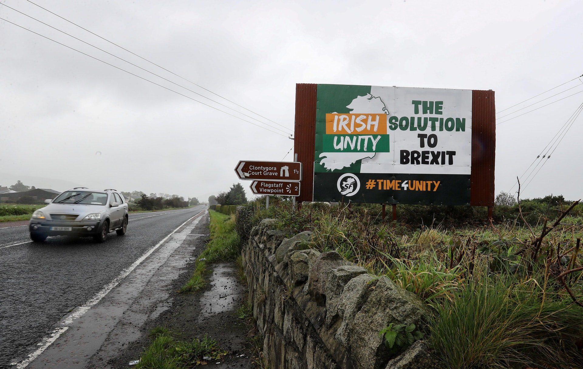 愛爾蘭邊界問題一直是英國脱歐談判的主要絆腳石。(Reuters) 愛爾蘭邊界問題一直是英國脱歐談判的主要絆腳石。(Reuters)