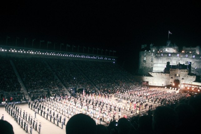 愛丁堡軍操表演的氛圍都相當氣派！（KKday授權使用）