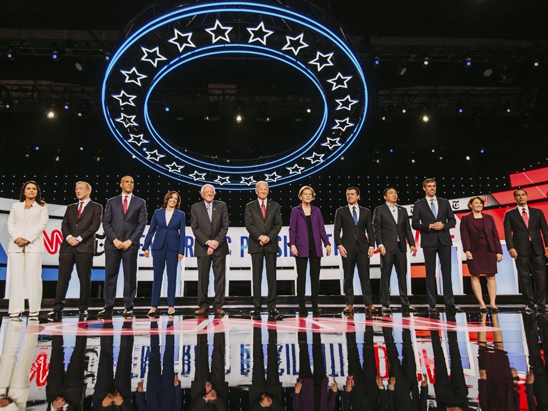 美國2020年大選的選戰已經打響,民主黨內部爭奪黨內提名的競爭也十分激烈。(VCG) 美國2020年大選的選戰已經打響,民主黨內部爭奪黨內提名的競爭也十分激烈。(VCG)