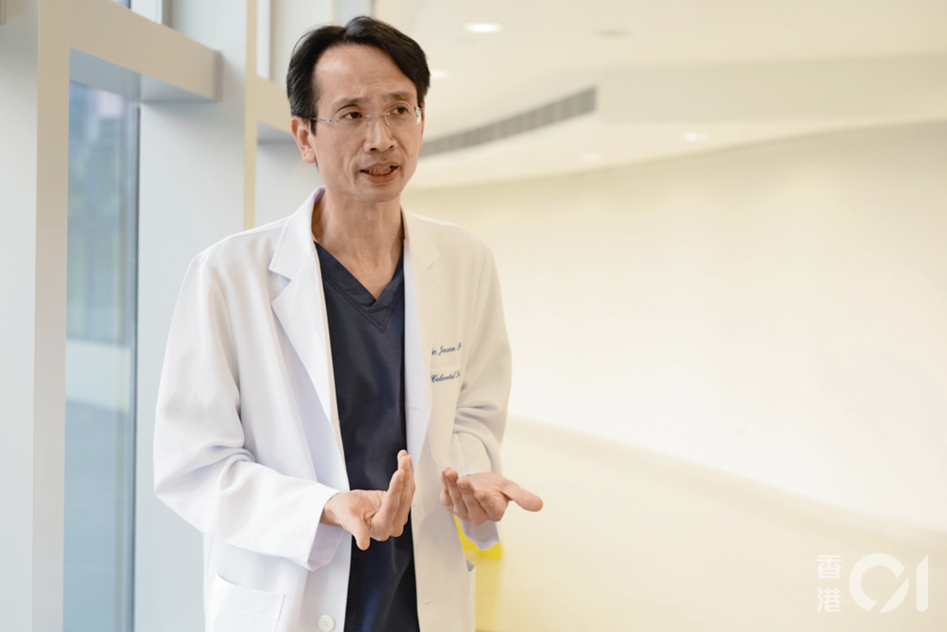 香港大學結直腸外科名譽副教授潘冬松。（資料圖片／高仲明攝）