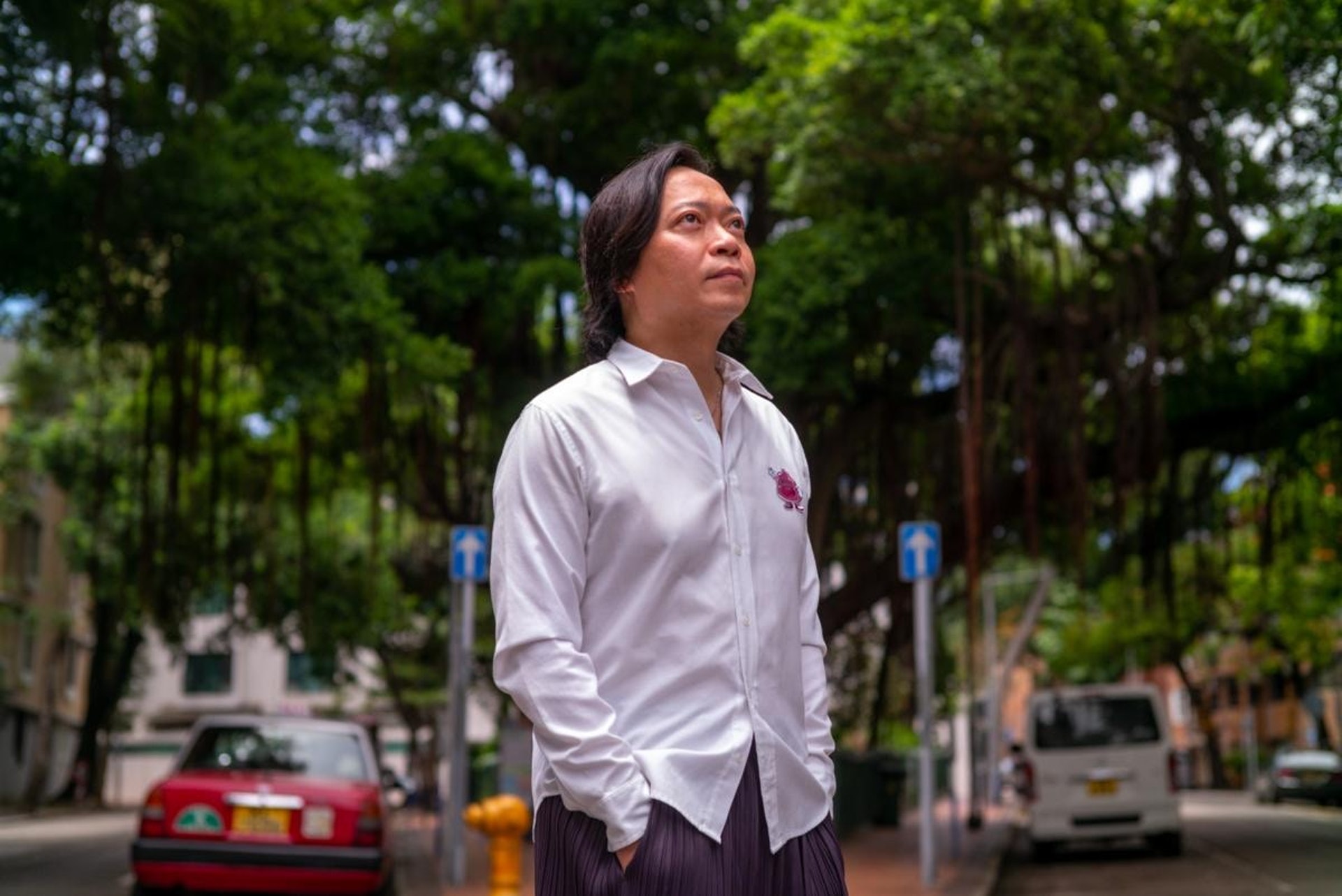 劉偉聰被冠以「逆權大狀」之名,他曾指參選目的為踢走建制派人士。(葉家豪攝) 劉偉聰被冠以「逆權大狀」之名,他曾指參選目的為踢走建制派人士。(葉家豪攝)