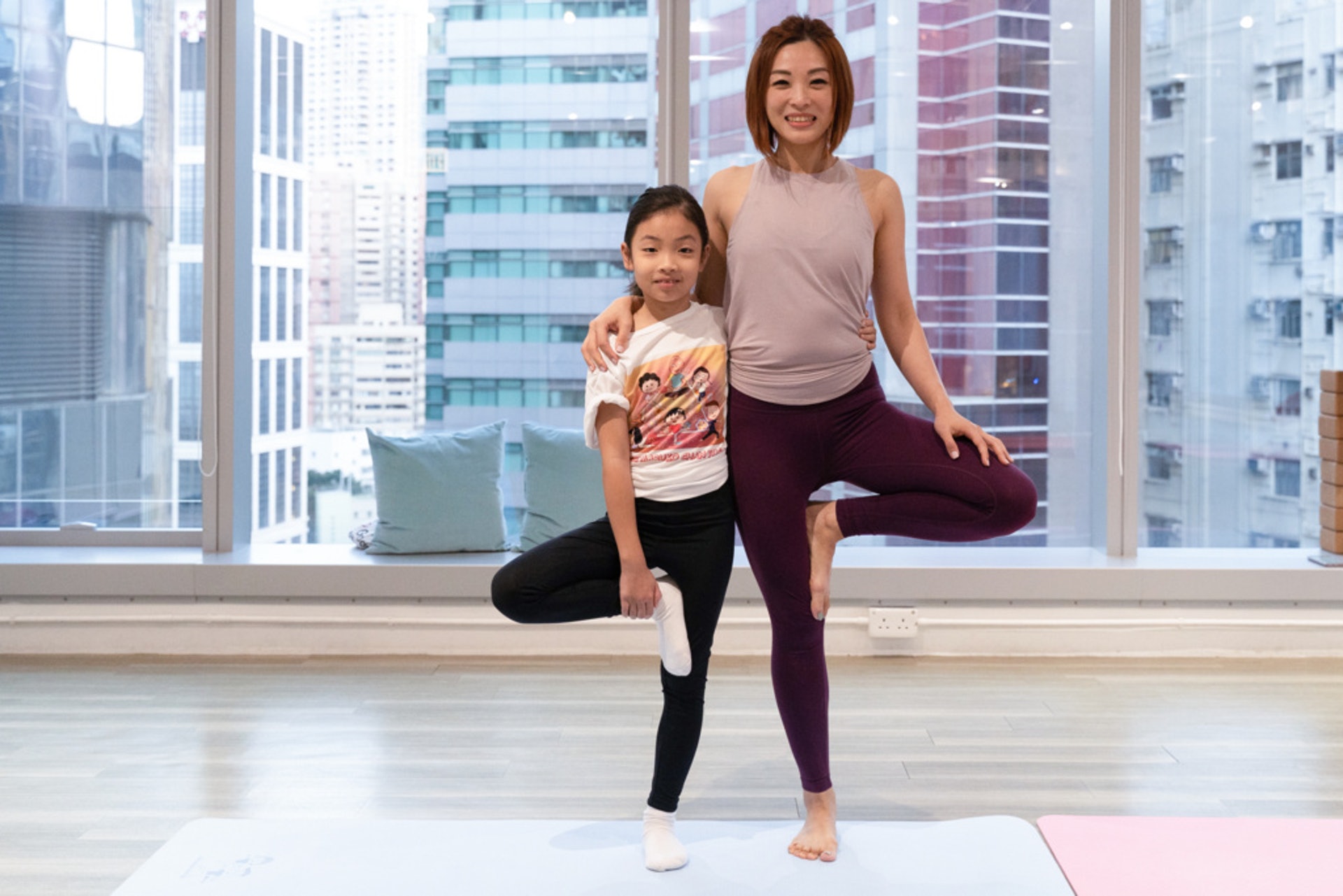 共同興趣 親子瑜伽注重關係與交流加強與孩子的連繫 香港01 親子