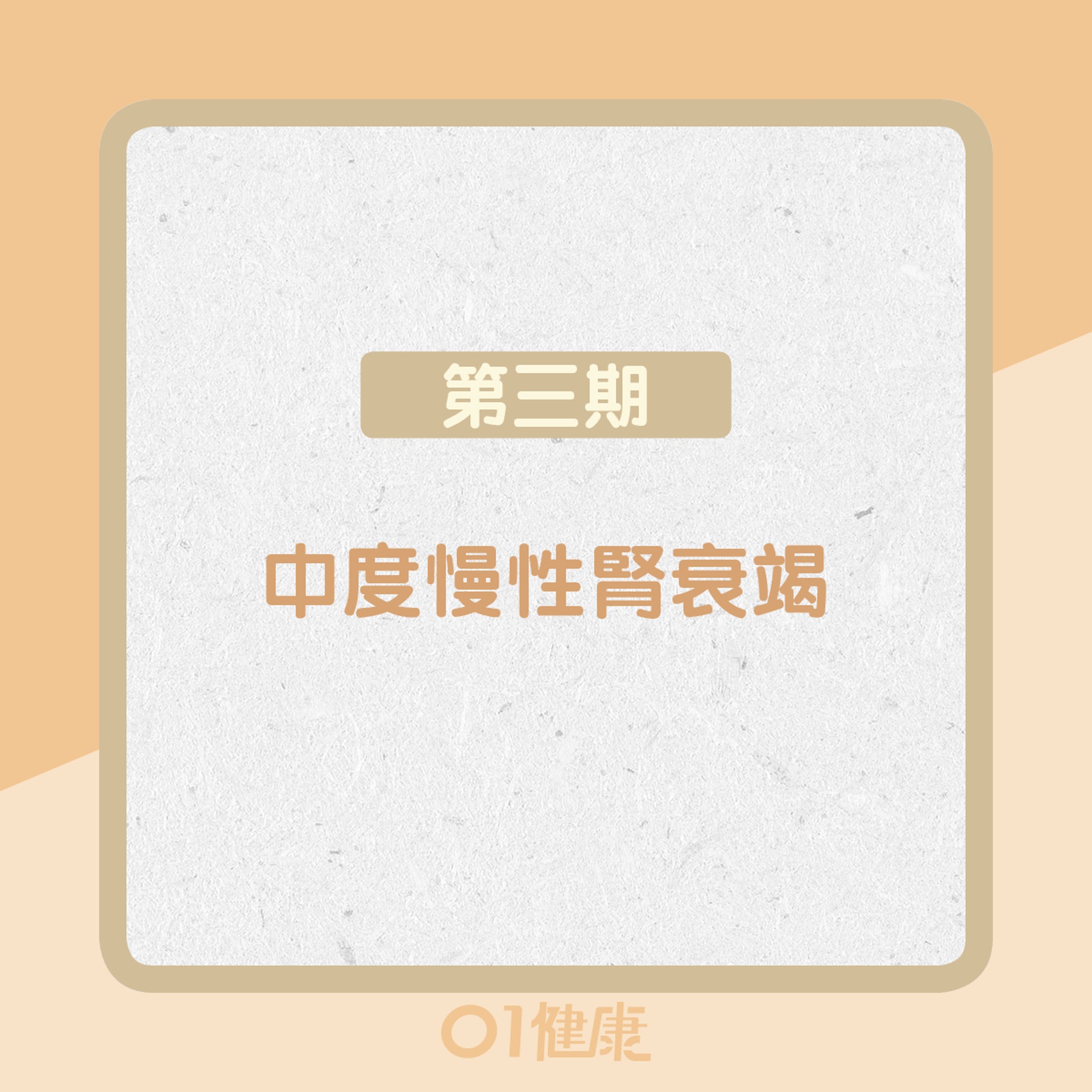 第三期:中度慢性腎衰竭(01製圖) 第三期:中度慢性腎衰竭(01製圖)