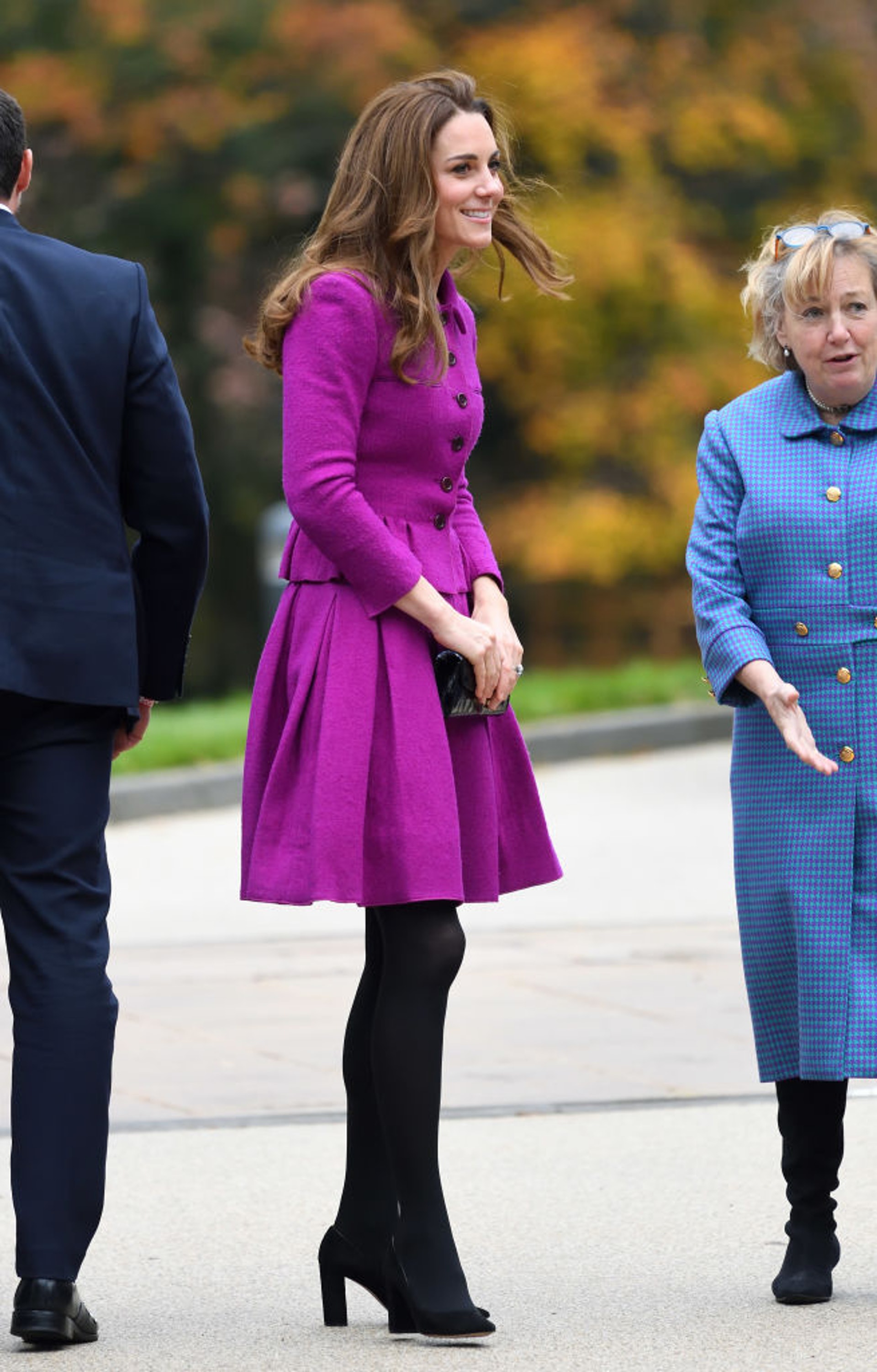 劍橋公爵夫人凱特11月15日出席慈善活動。（Getty Images）