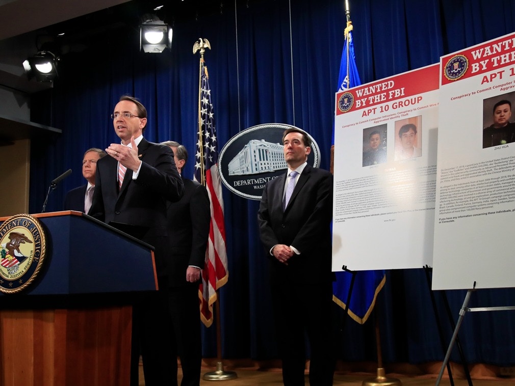 近年来美国从各方面炒作中国威胁论，企图阻碍中国发展。（AP）