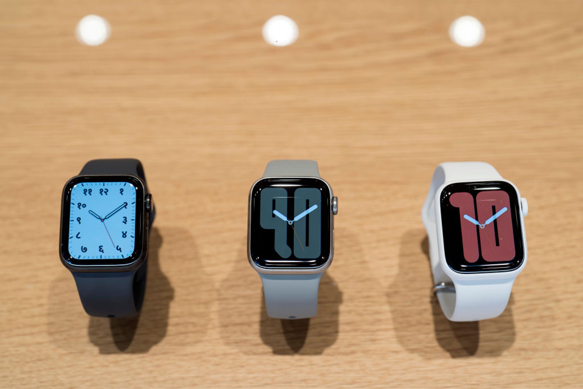 Apple Watch Series 5(Tomohiro Ohsumi@Gettyimages/視覺中國) Apple Watch Series 5(Tomohiro Ohsumi@Gettyimages/視覺中國)