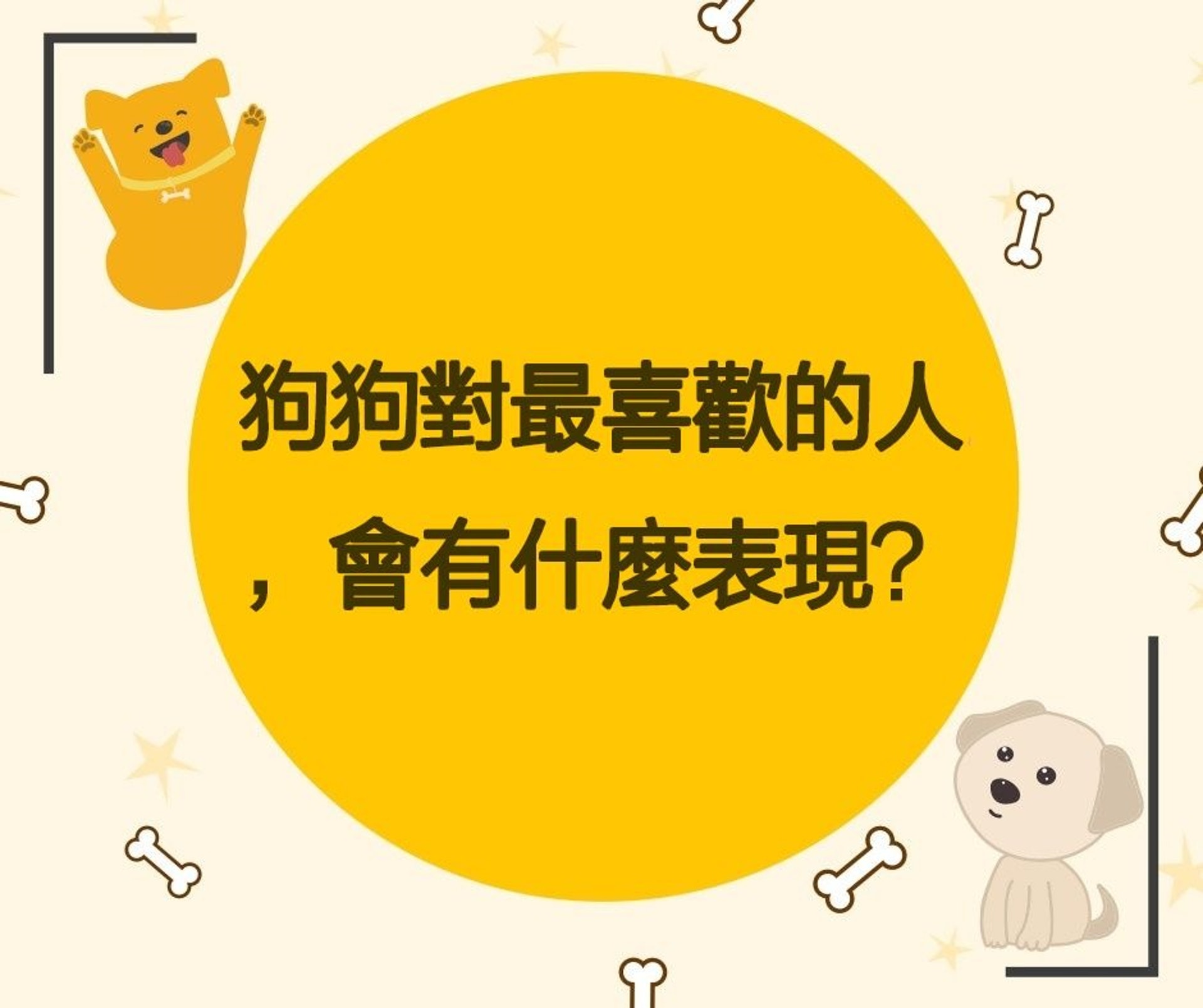 狗狗對最喜歡的人,會有什麼表現?(01製圖) 狗狗對最喜歡的人,會有什麼表現?(01製圖)