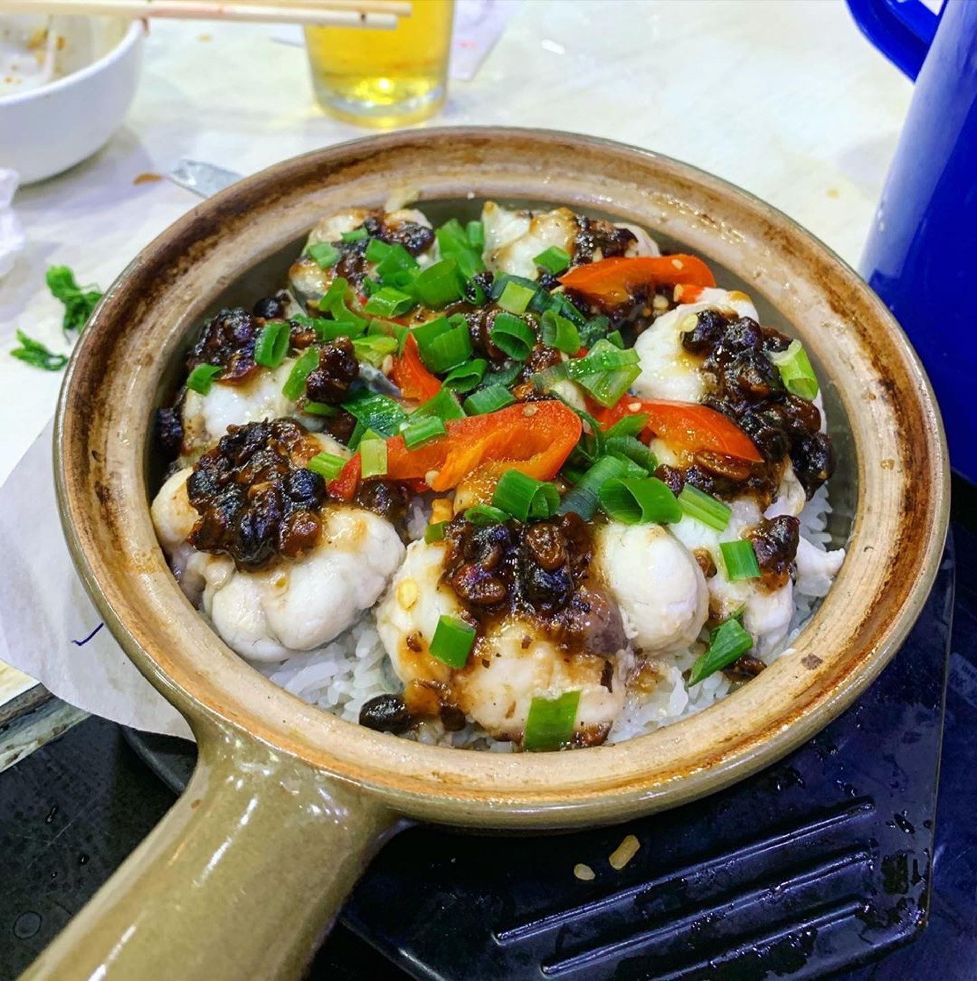 白鱔煲仔飯($105)是人氣之選。(ig@ fattymattyc) 白鱔煲仔飯($105)是人氣之選。(ig@ fattymattyc)