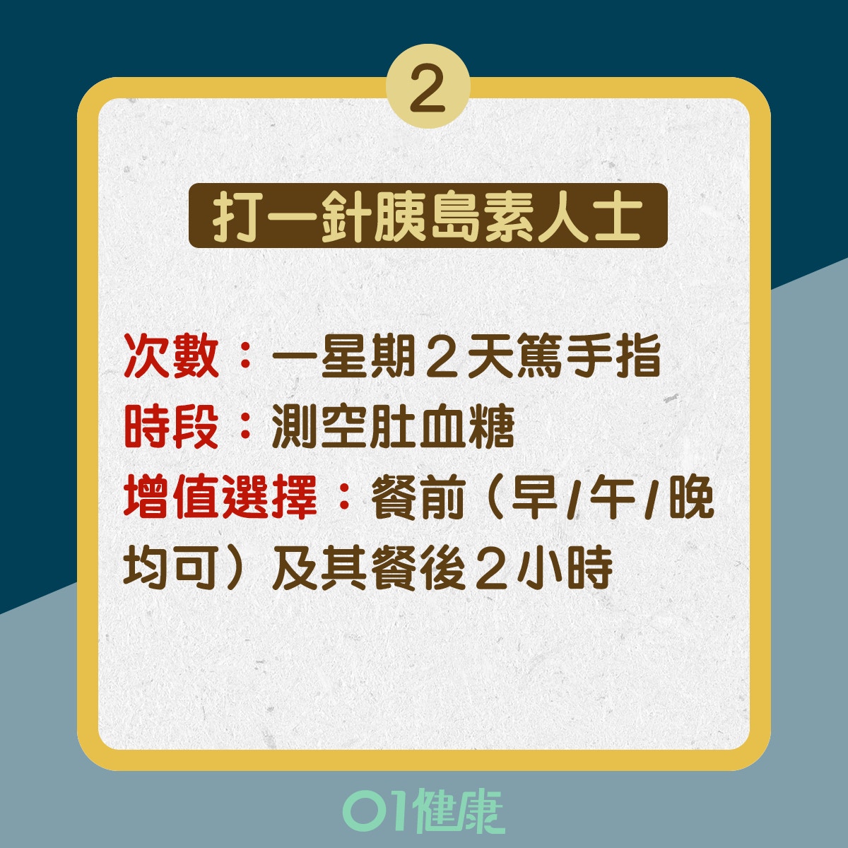 6種病況下檢驗血糖注意事項（01製圖）