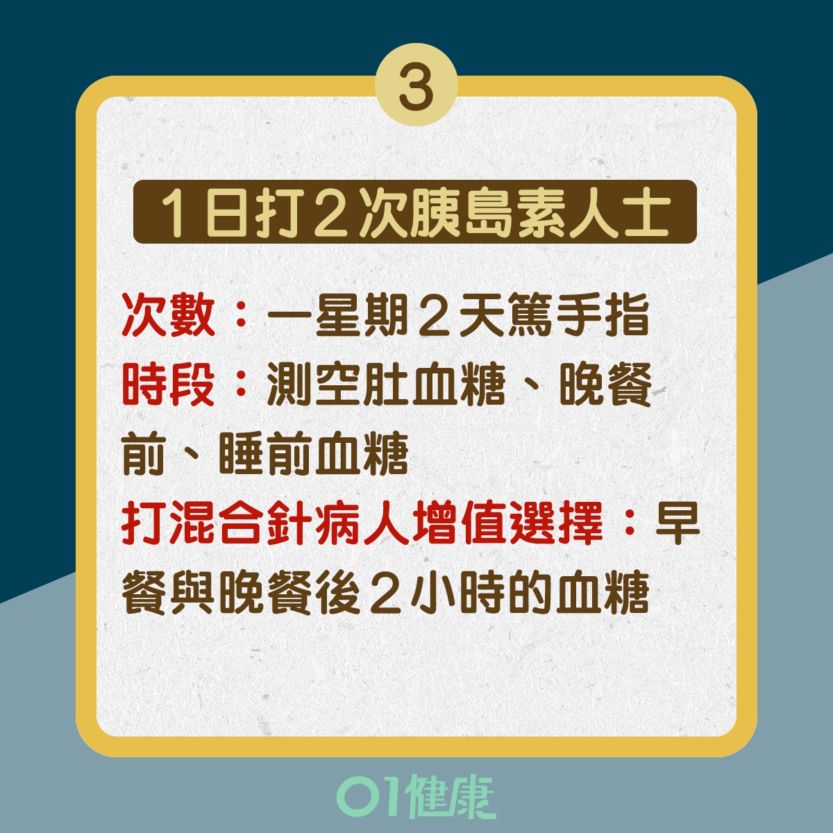 6種病況下檢驗血糖注意事項（01製圖）