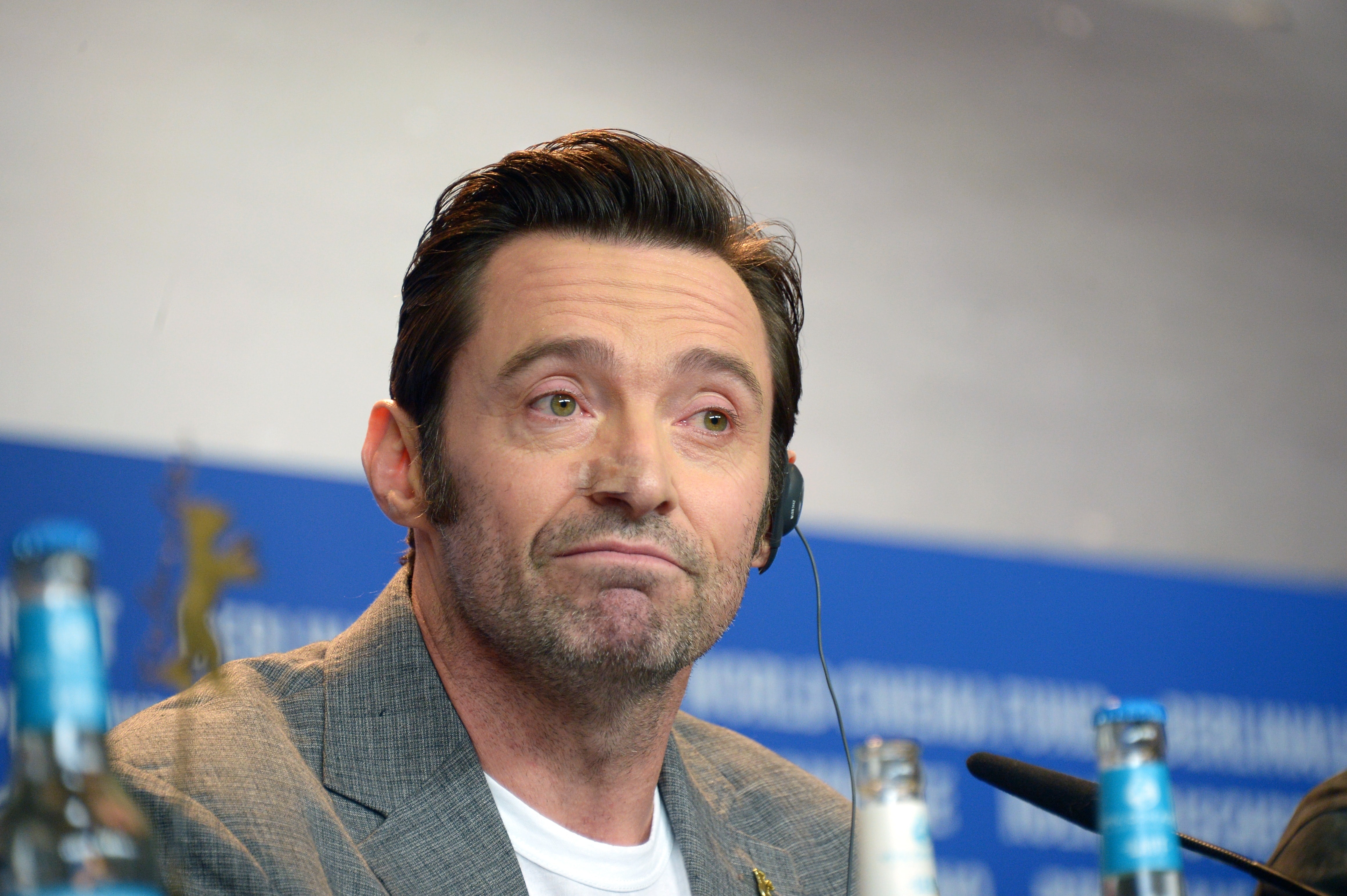 荷里活影星 Hugh Jackman(圖）、Jennifer Aniston，也以「16：8飲食法」維持健美體態。（GettyImages）