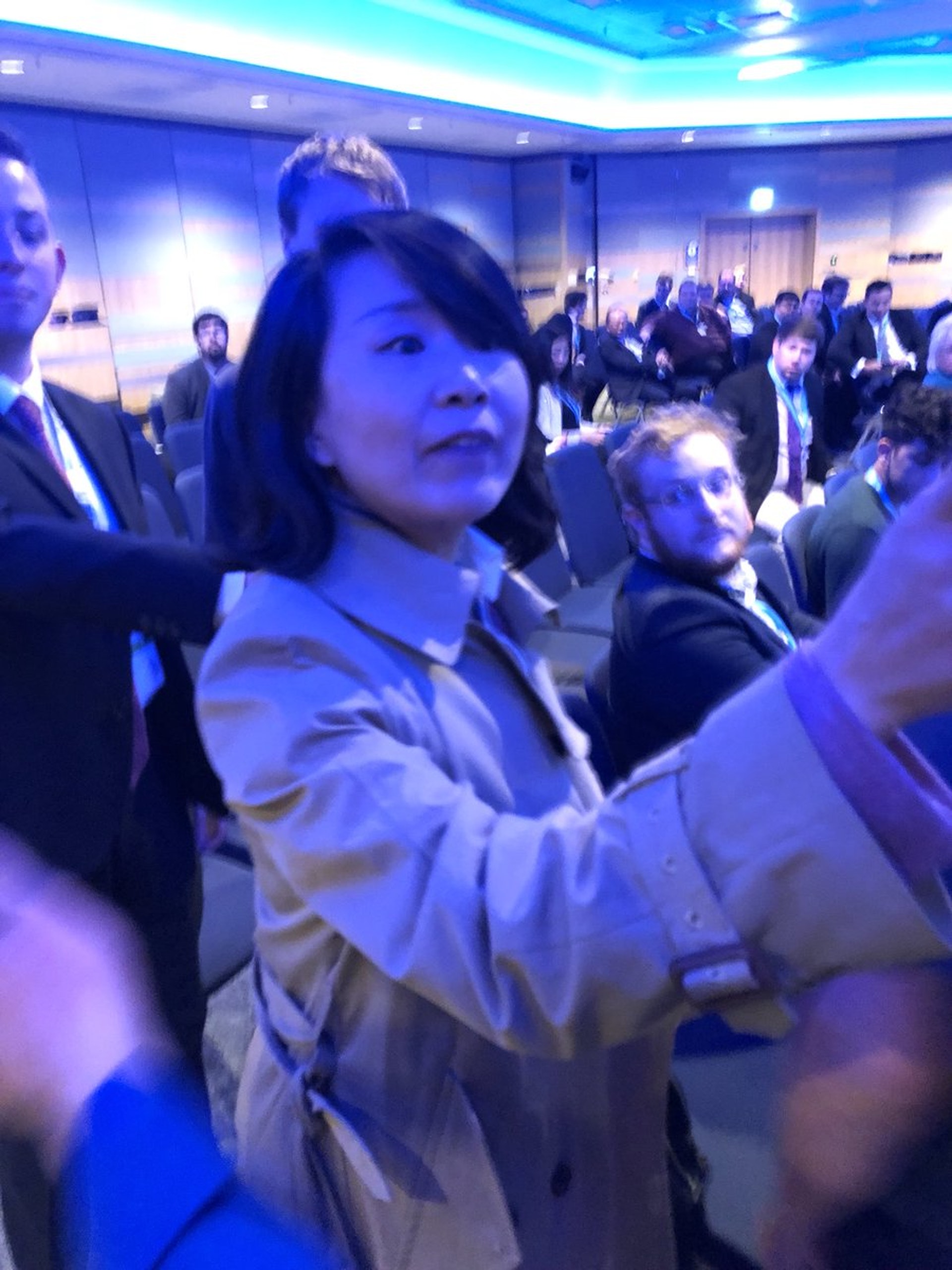 孔琳琳被控動粗掌摑香港留學生。(Enoch Lieu Twitter) 孔琳琳被控動粗掌摑香港留學生。(Enoch Lieu Twitter)