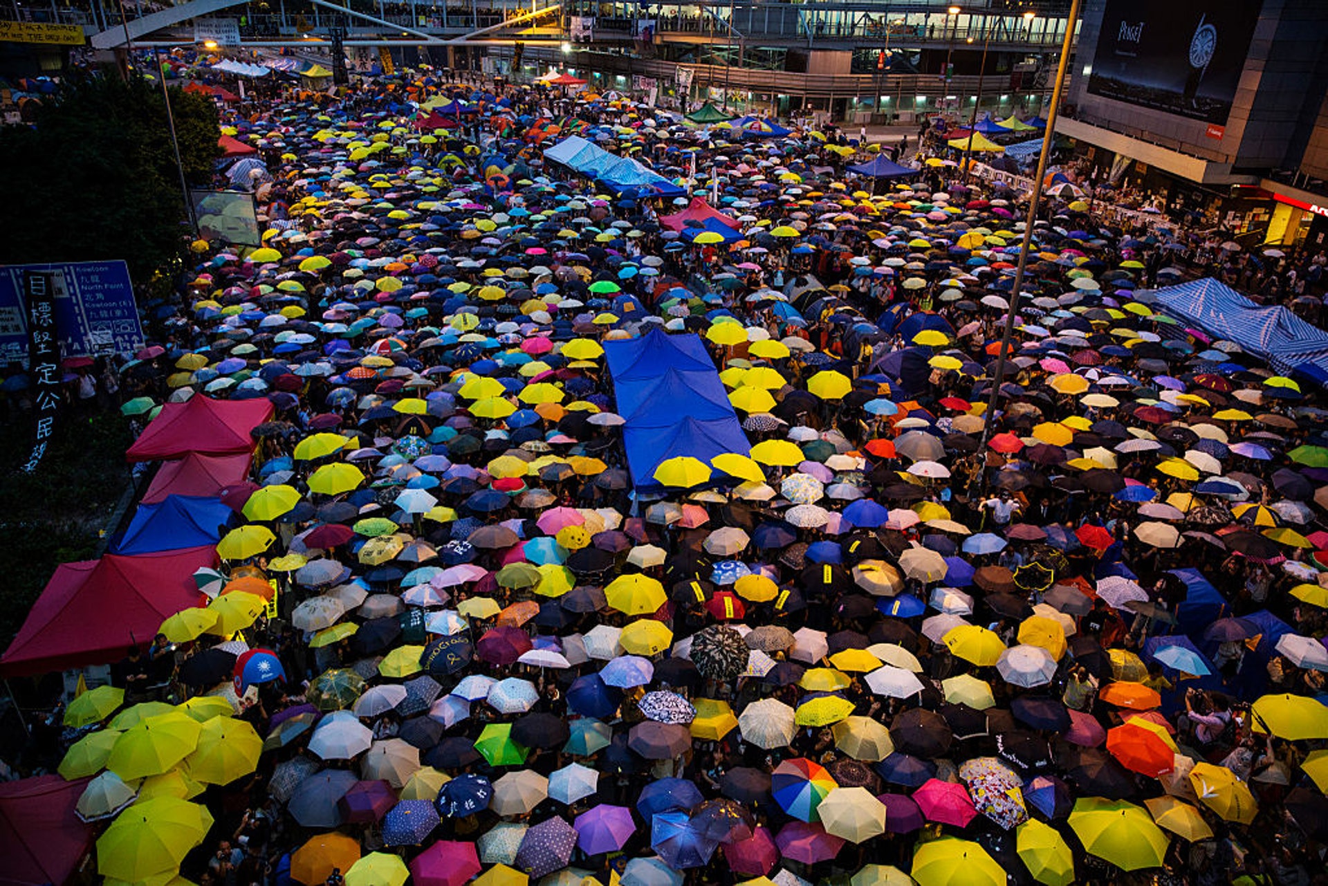 香港的反修例示威運動自6月爆發至今持續近半年(Getty Images) 香港的反修例示威運動自6月爆發至今持續近半年(Getty Images)