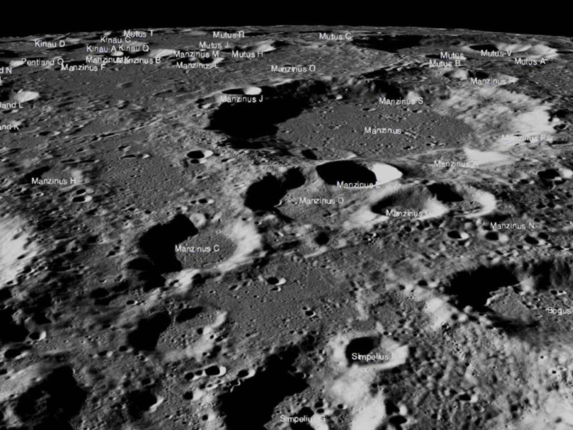 9月27日,NASA公布印度「月船2號」的目標着陸點照片,稱或已成碎片。(NASA官方網站)