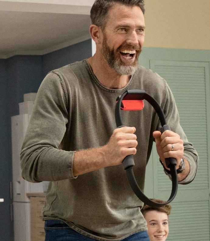 (《RingFit Adventure》PV擷圖) (《RingFit Adventure》PV擷圖)