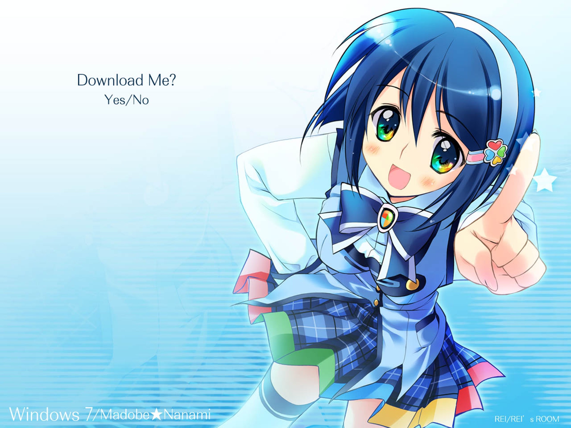 Windows 7即將謝幕水樹奈奈配音win 7娘窗邊奈奈美亦告畢業